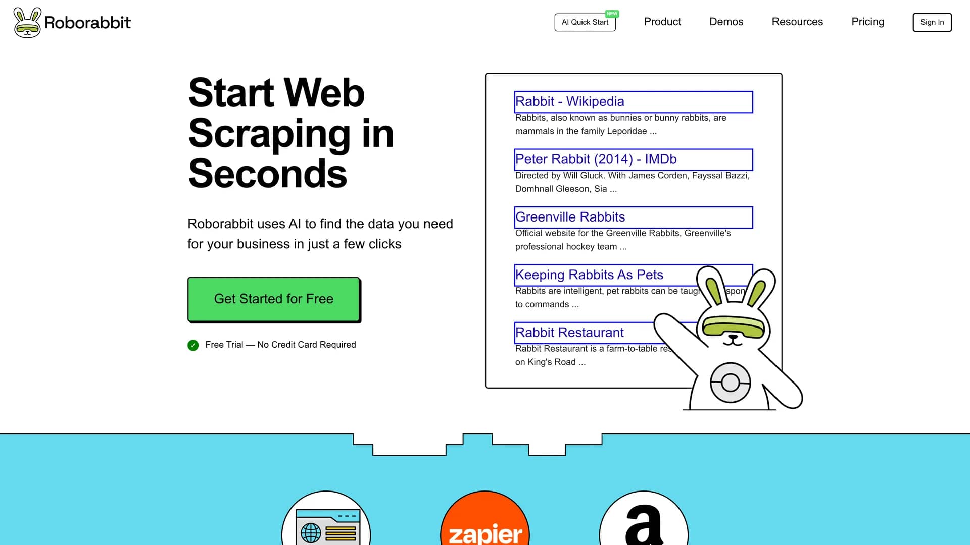 browserbear homepage
