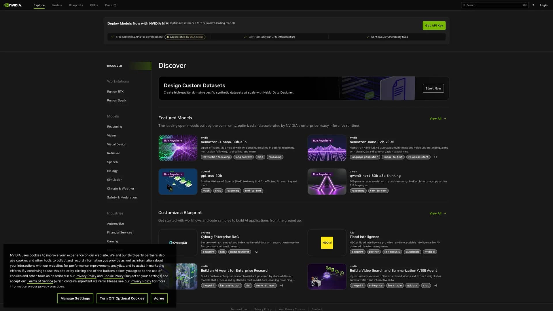 build-by-nvidia homepage