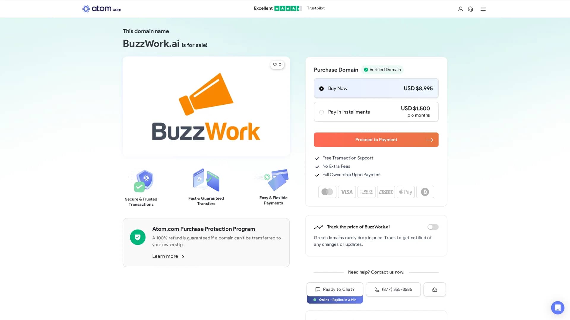 buzzwork homepage