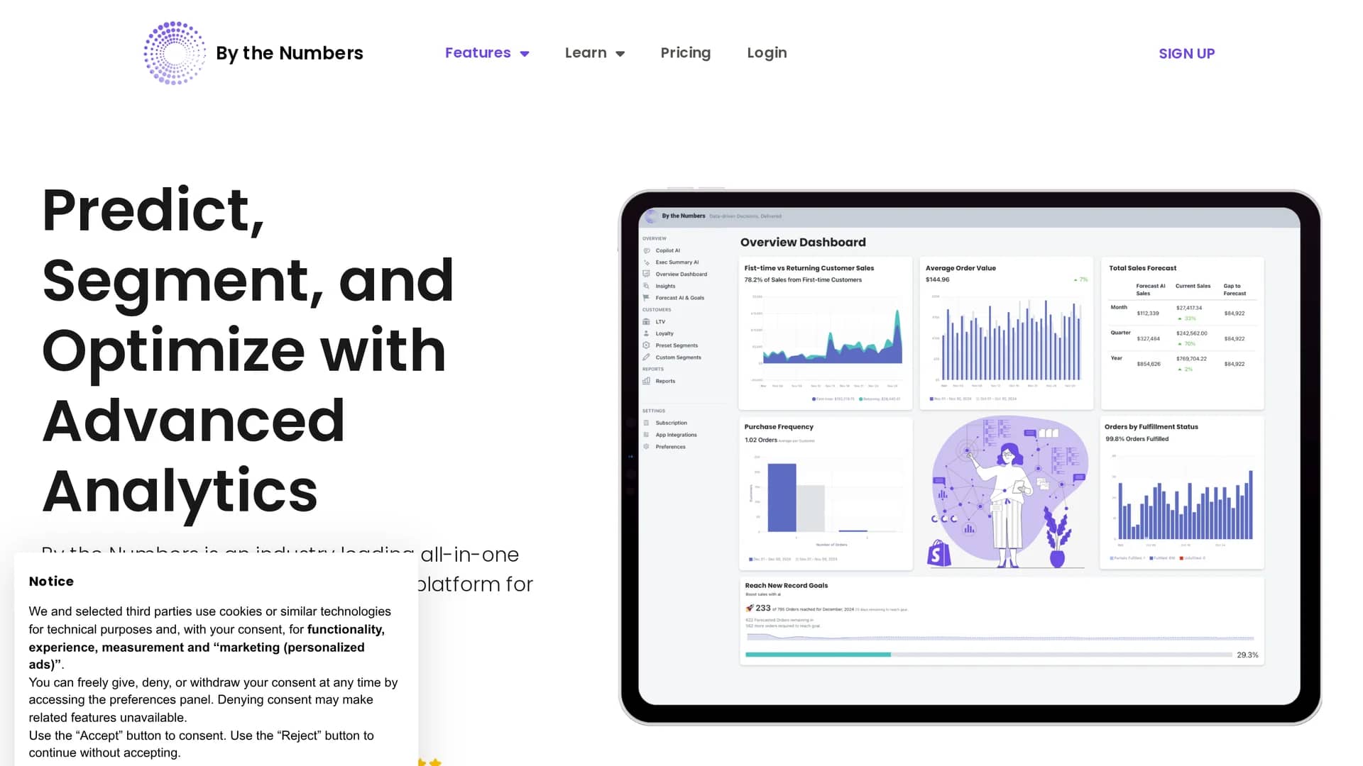 bythenumbersapp-com homepage