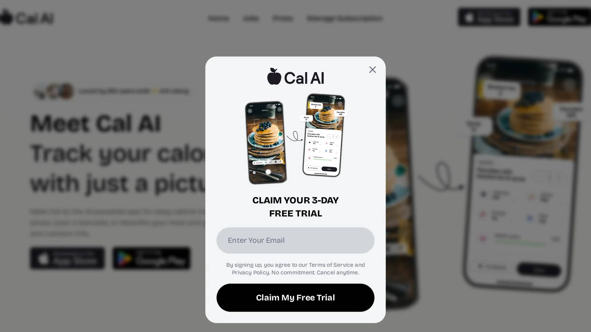 calai-app homepage