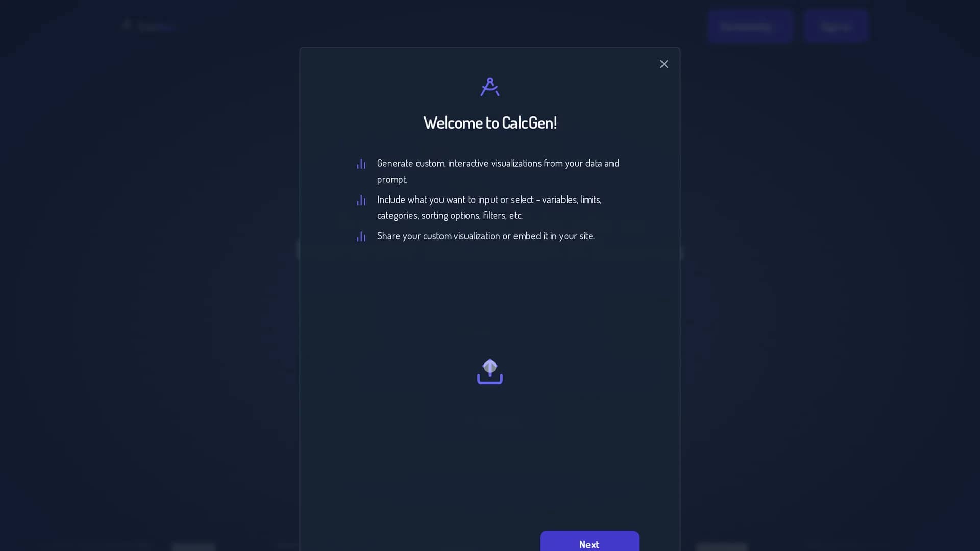 calcgen-ai homepage