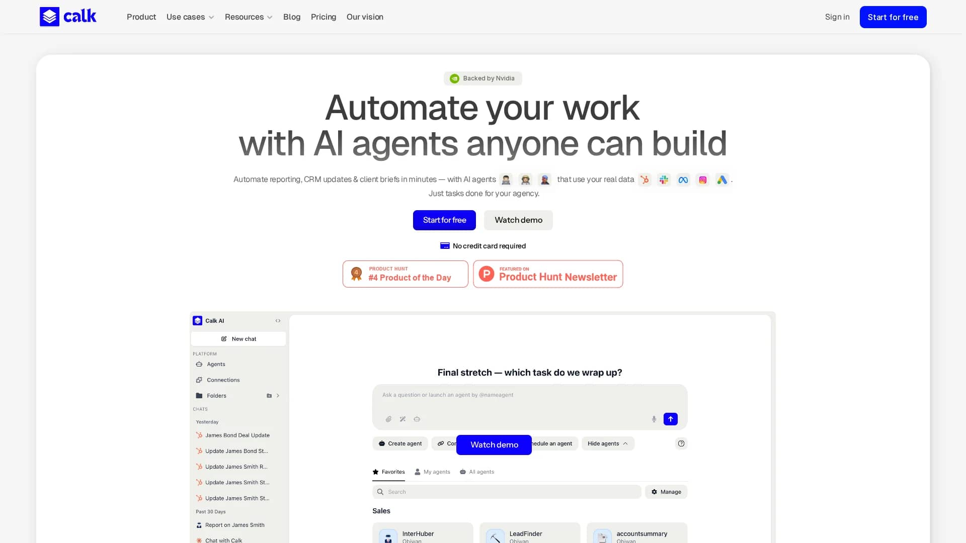 calk-ai homepage