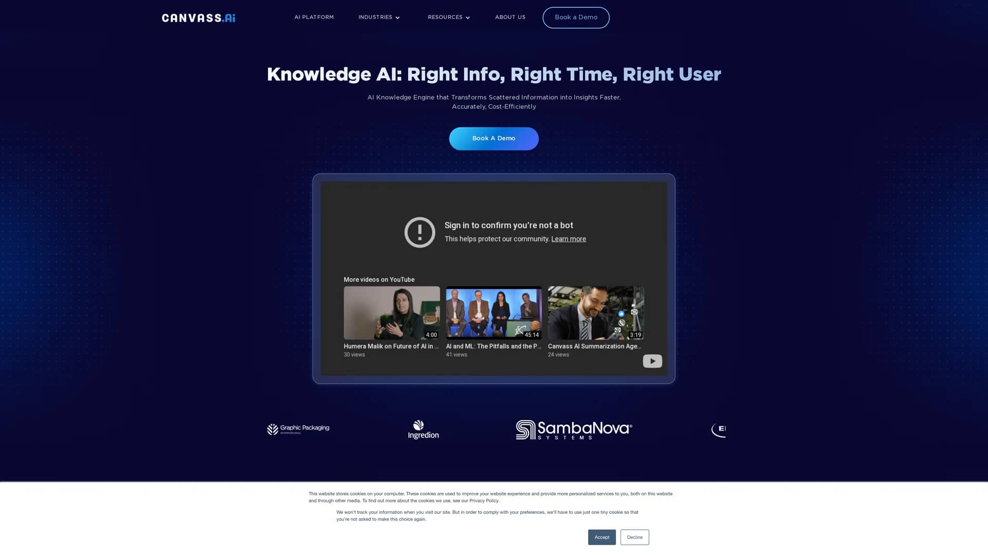 canvass-io homepage