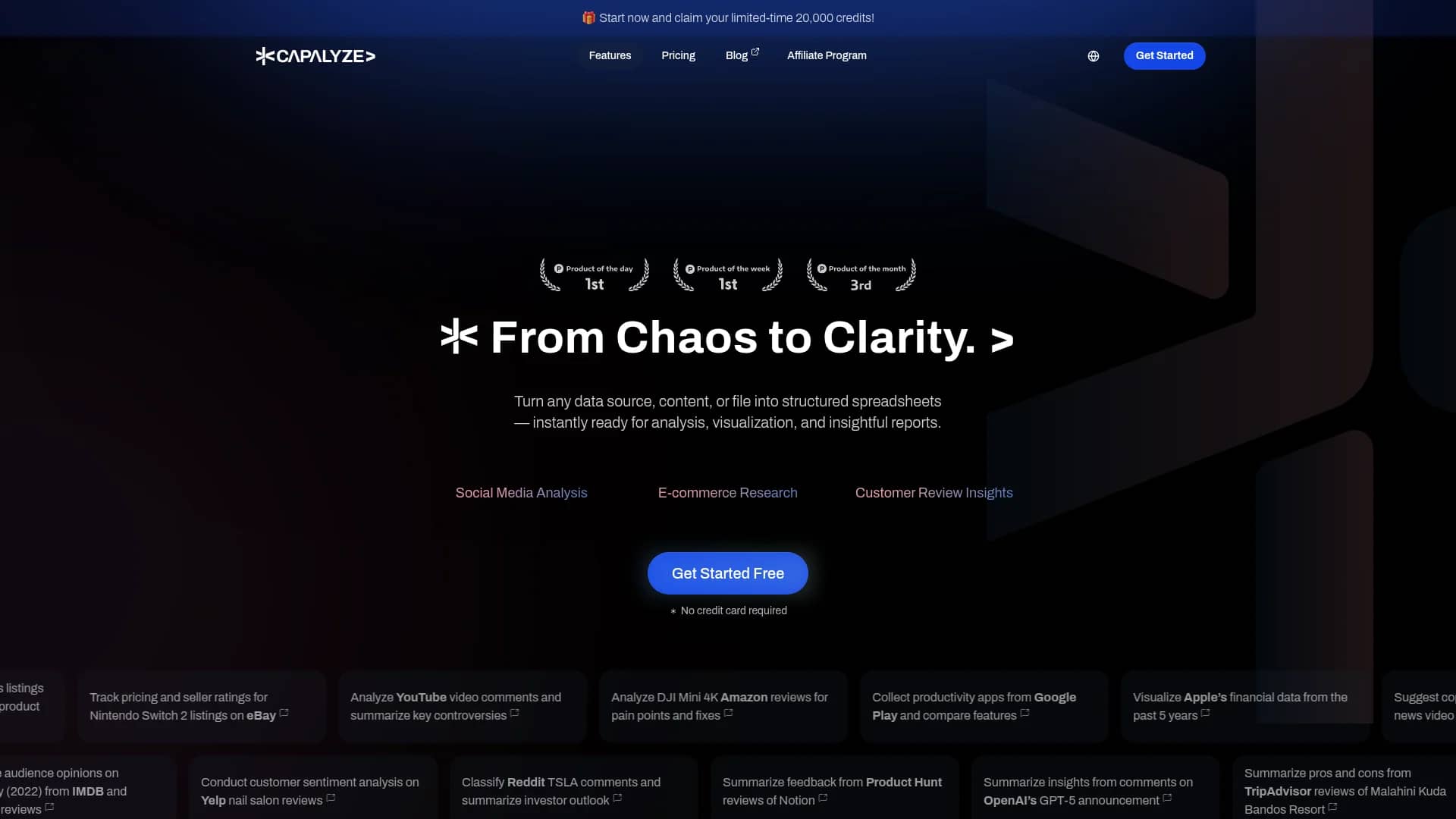 capalyze homepage