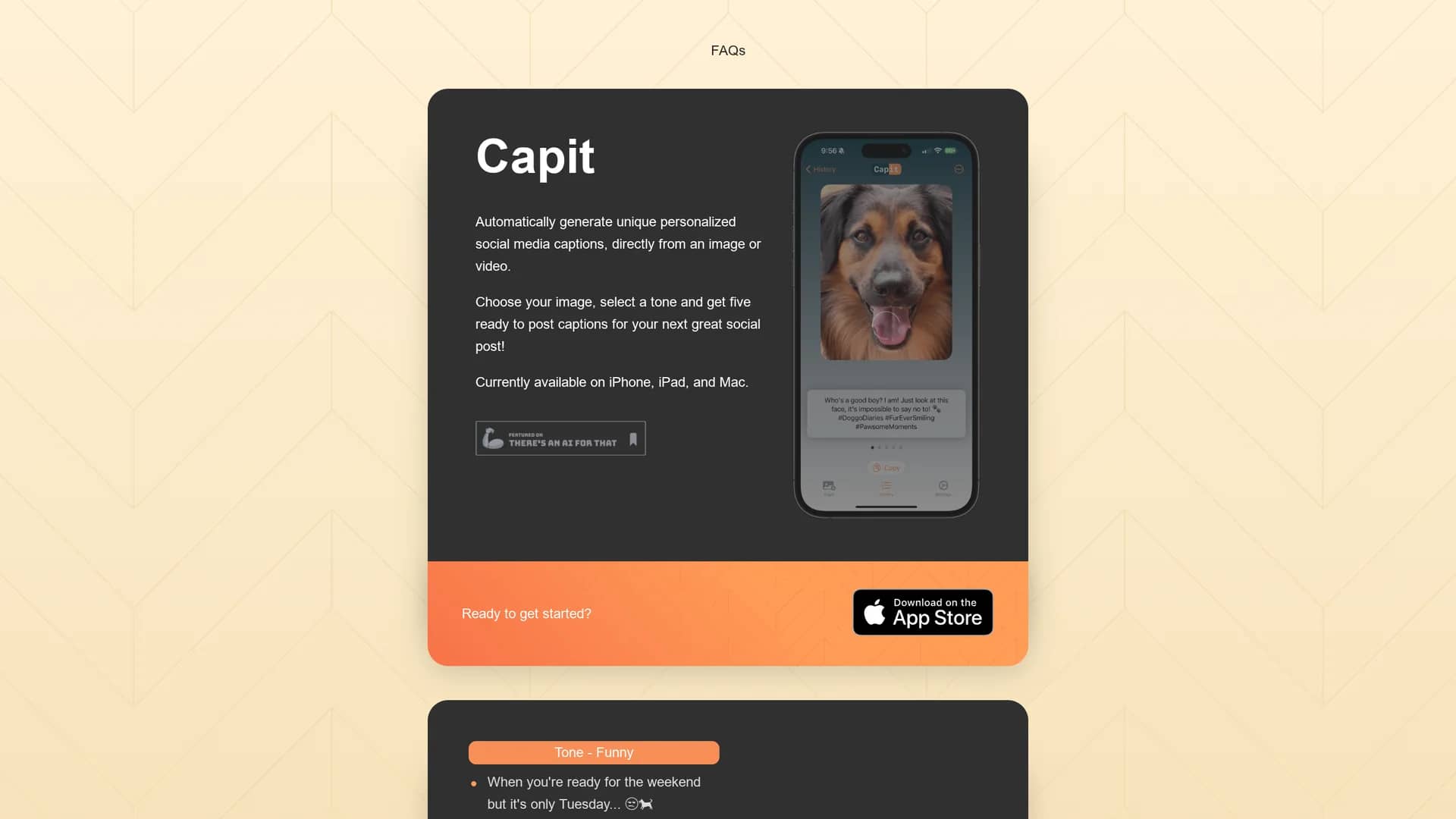 capit homepage