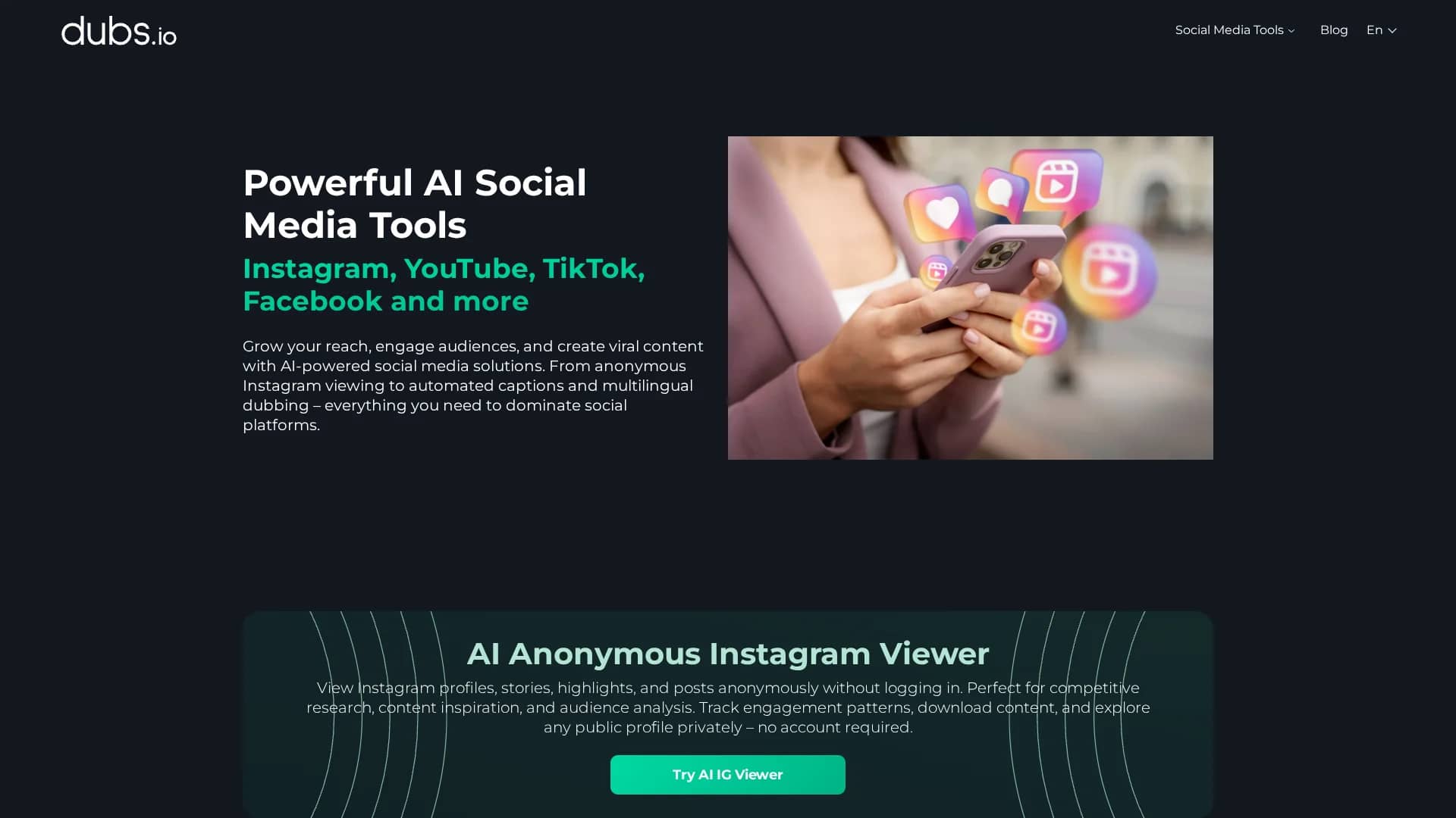 captions-app homepage