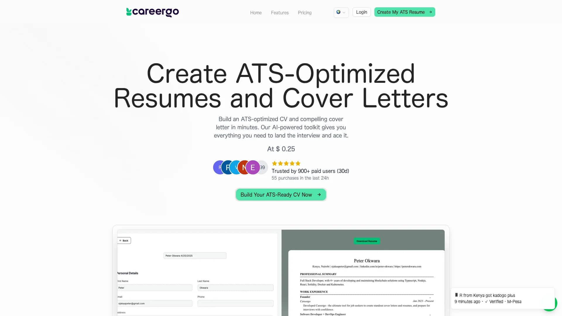 careergo homepage