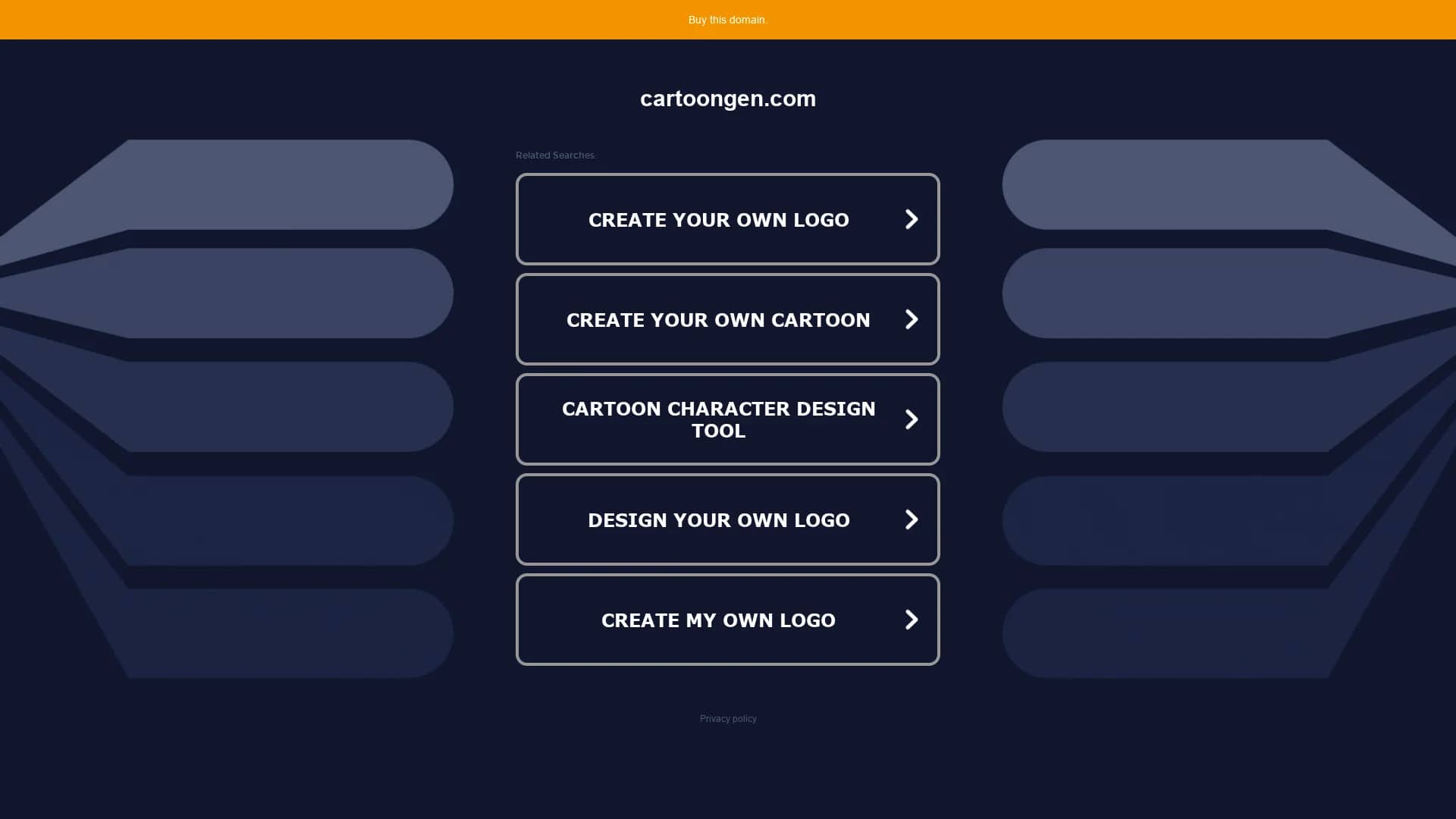 cartoongen homepage
