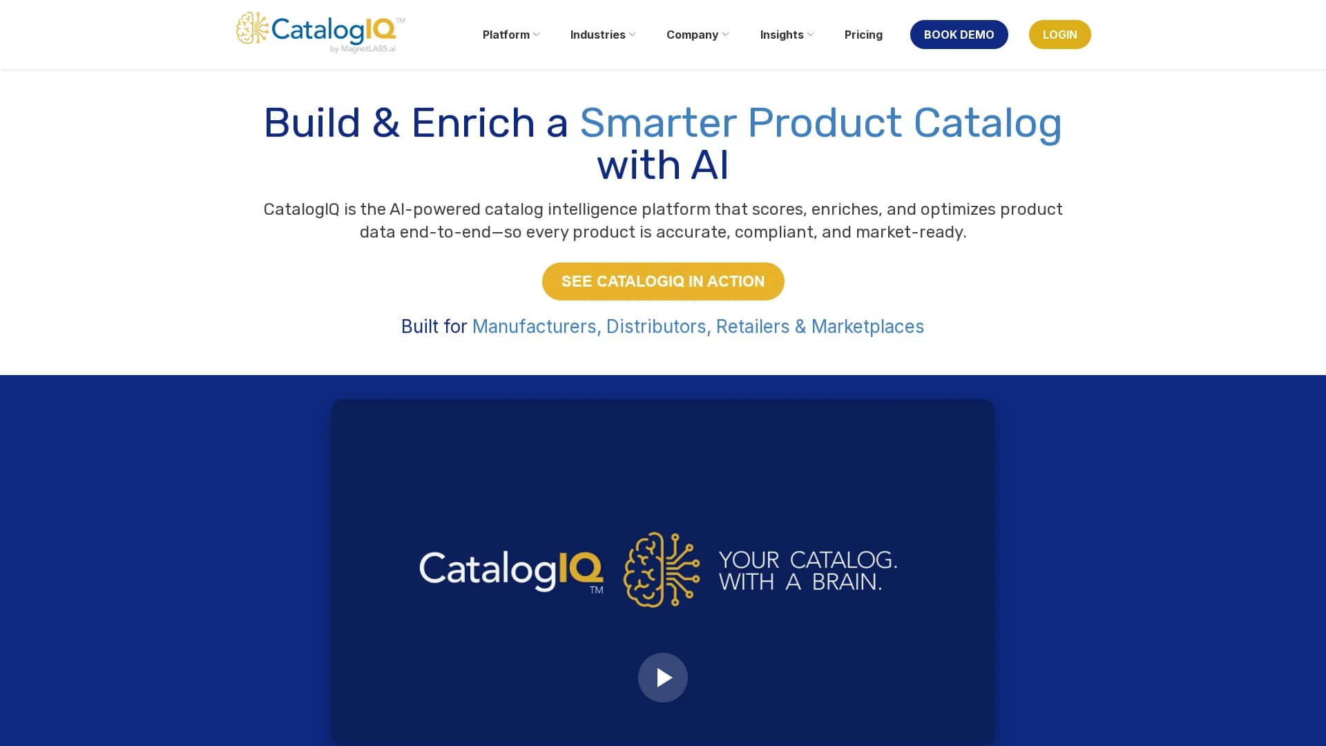 catalogiq-by-magnetlabs-ai homepage