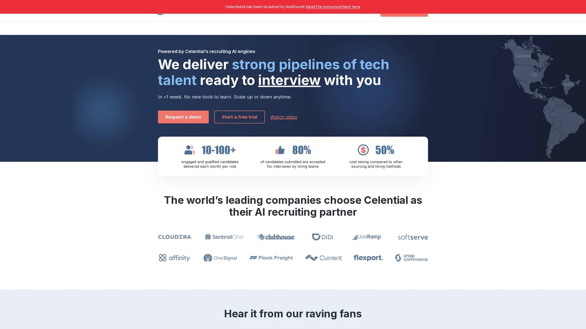 celential-ai homepage