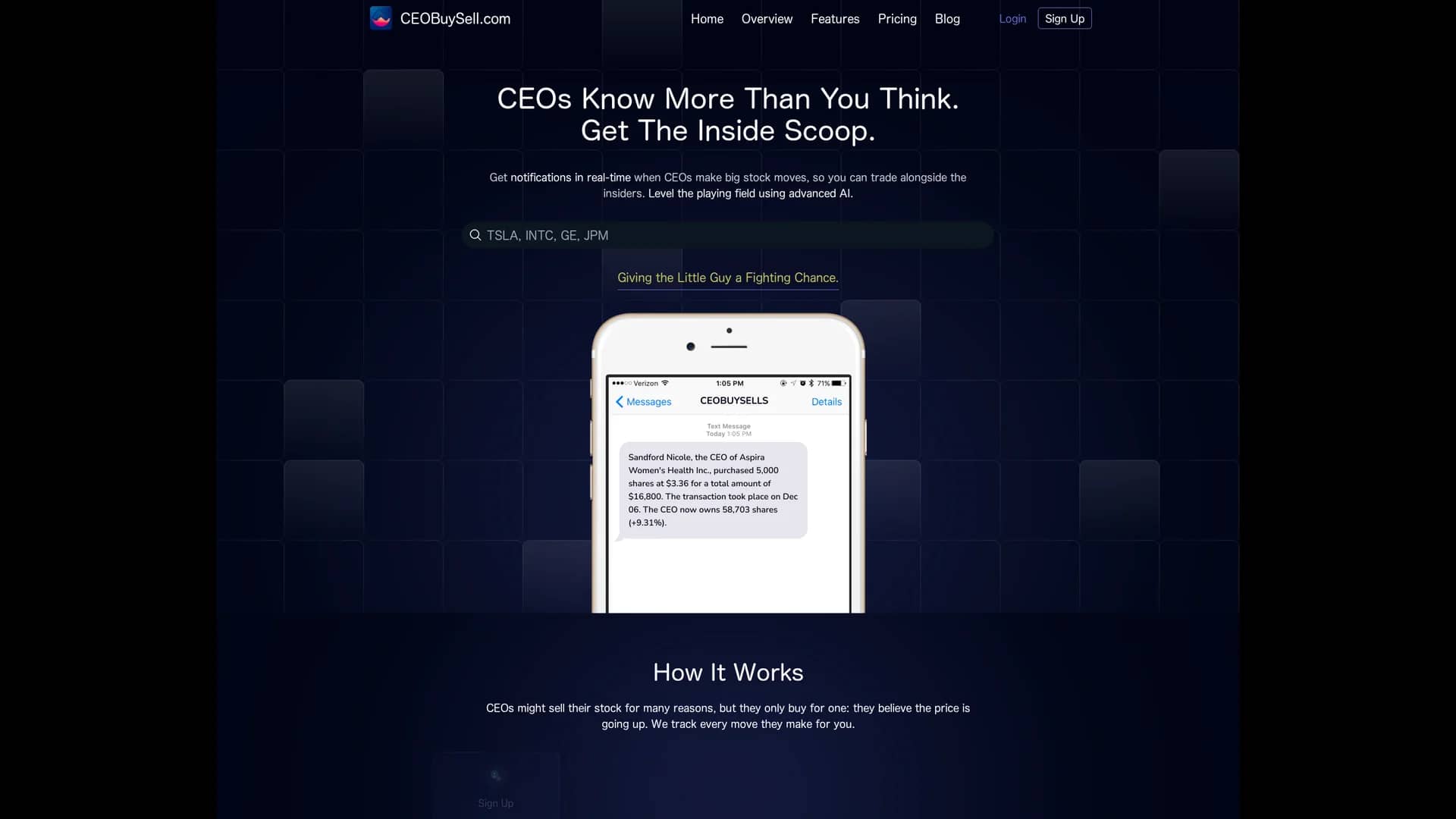ceobuysell-com homepage