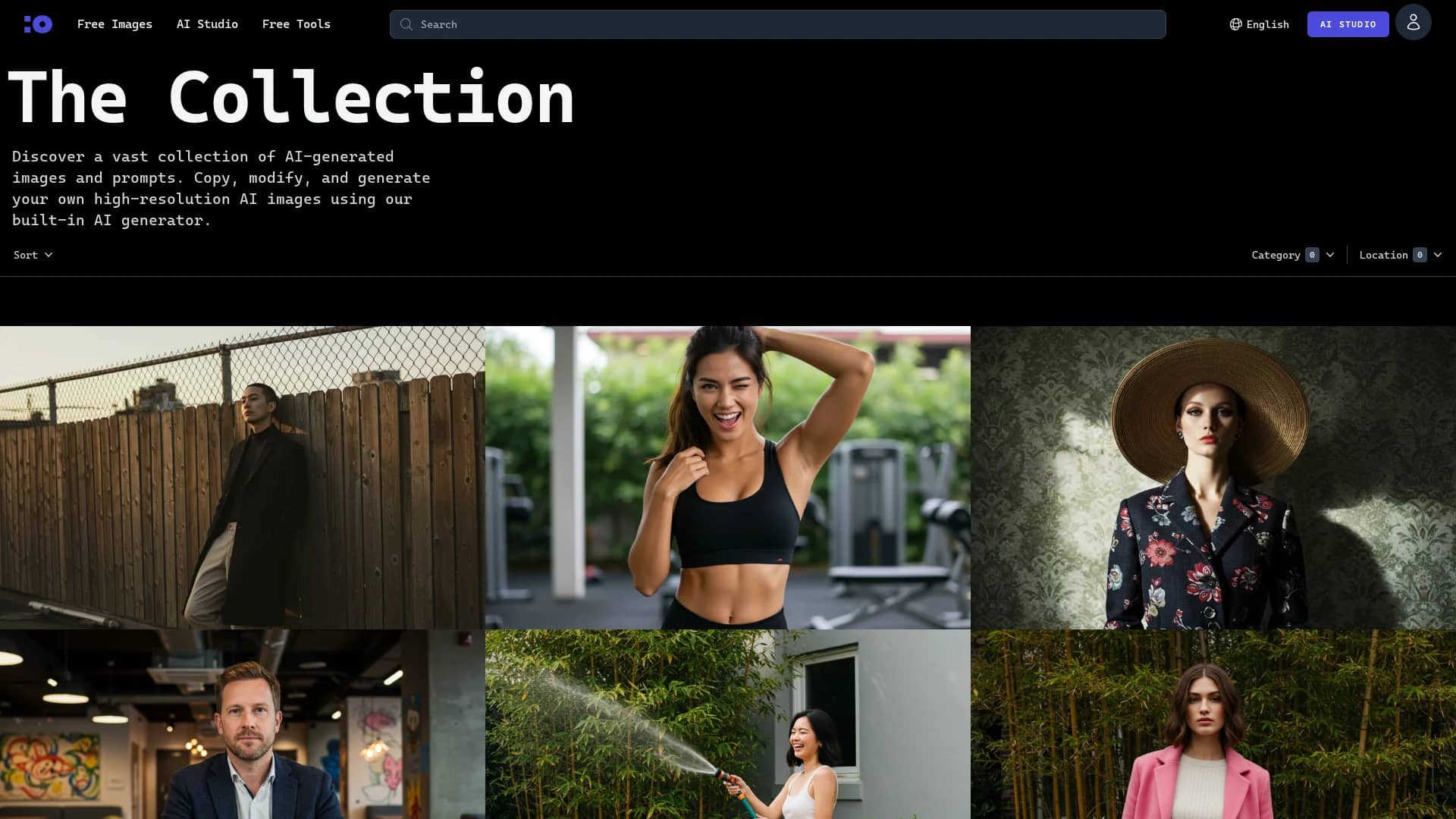 cgfaces-com homepage