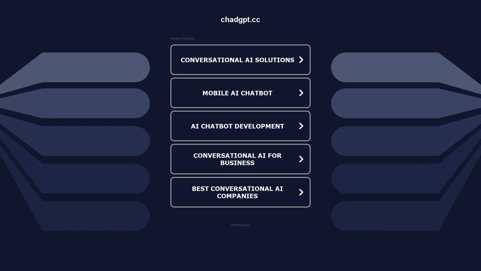 chadgpt homepage