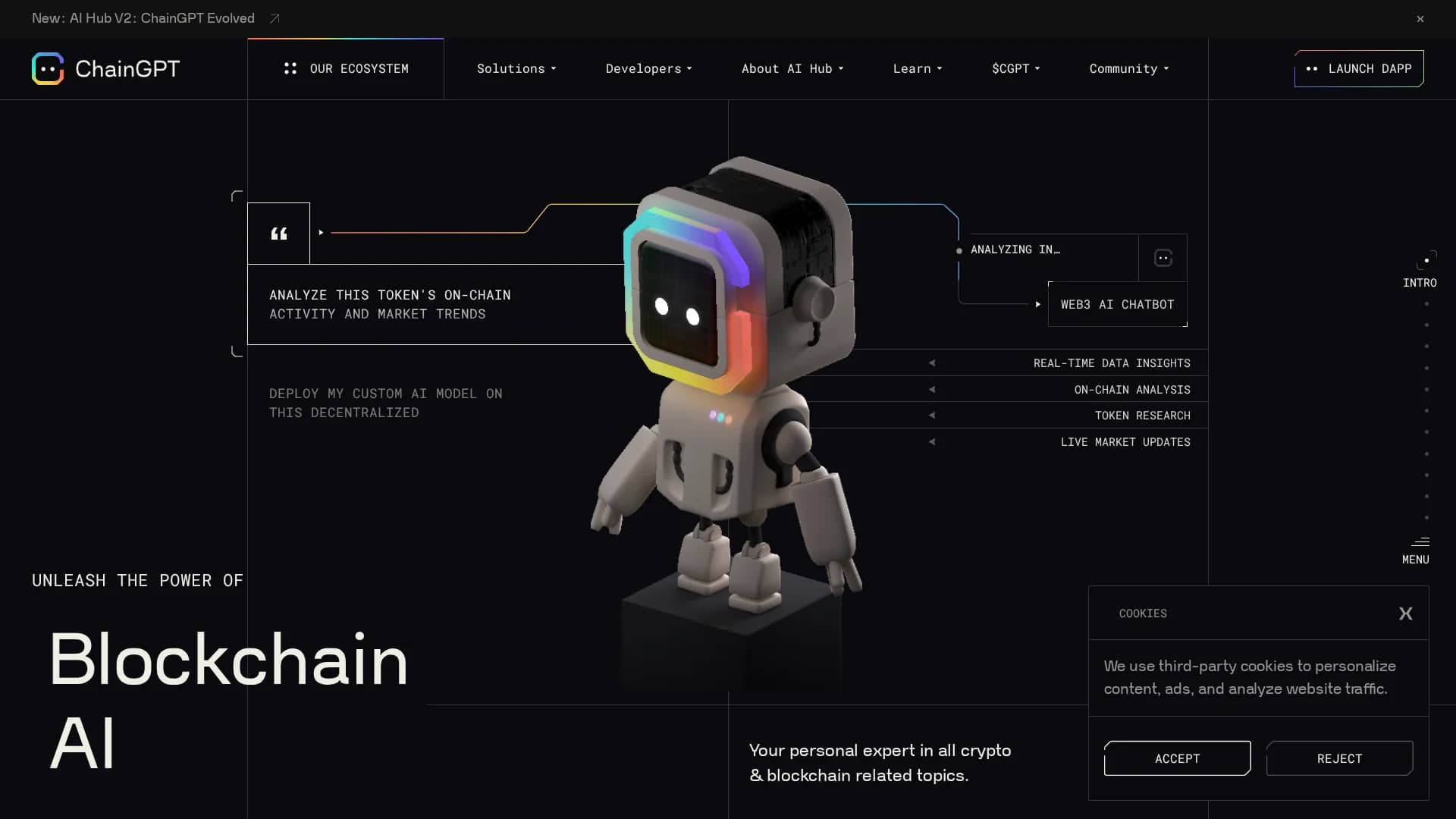 chaingpt homepage