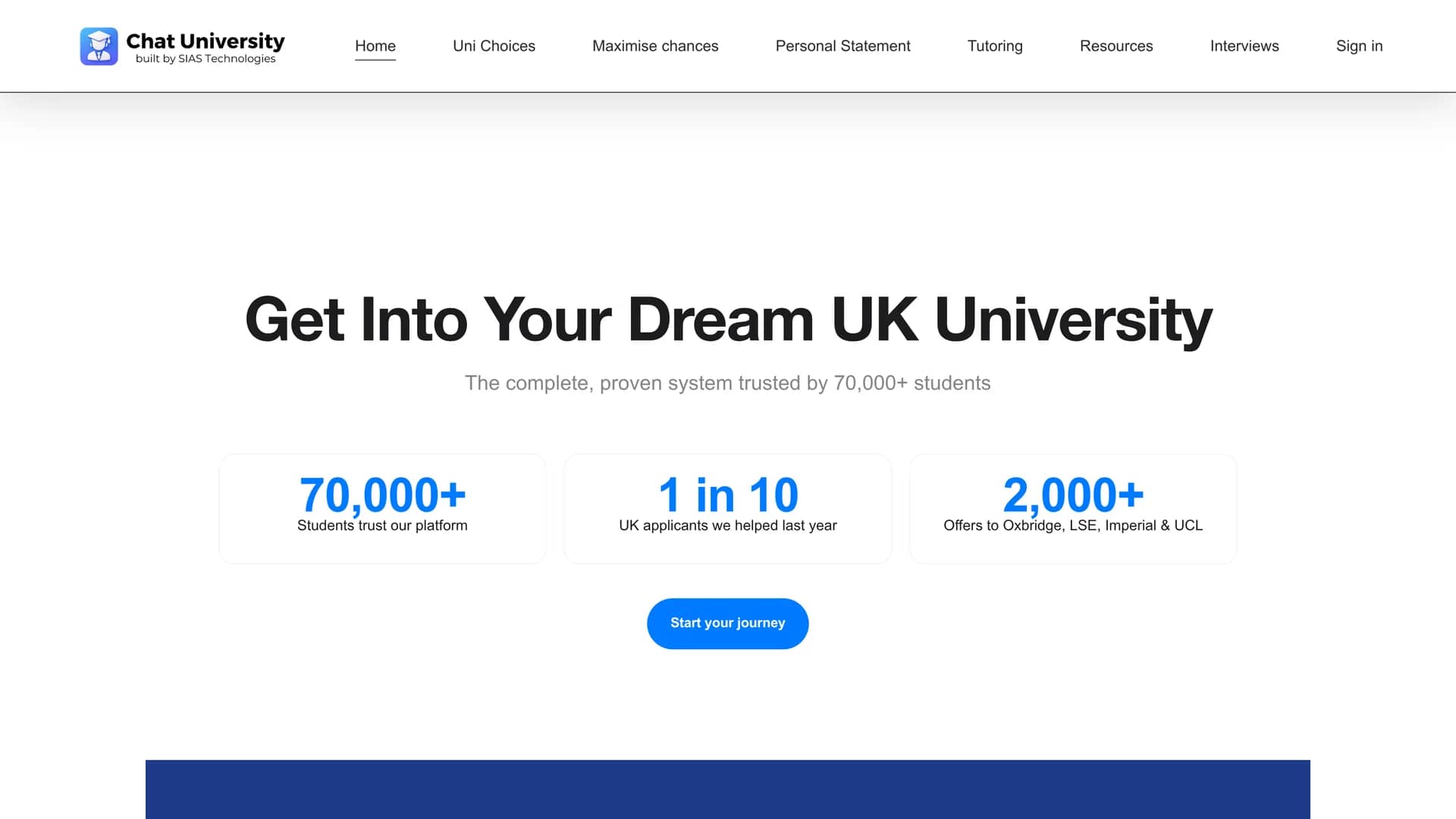 chat-university-v1 homepage