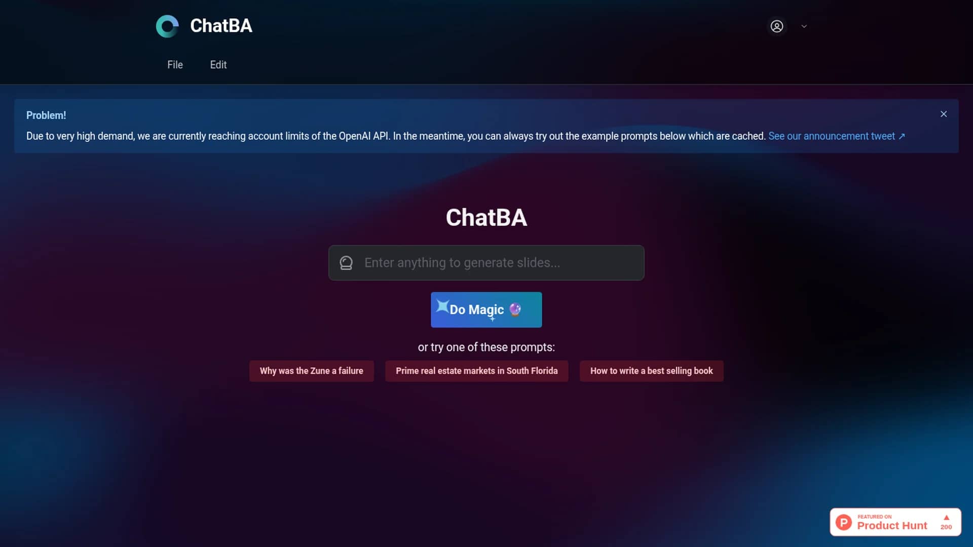 chatbcg homepage