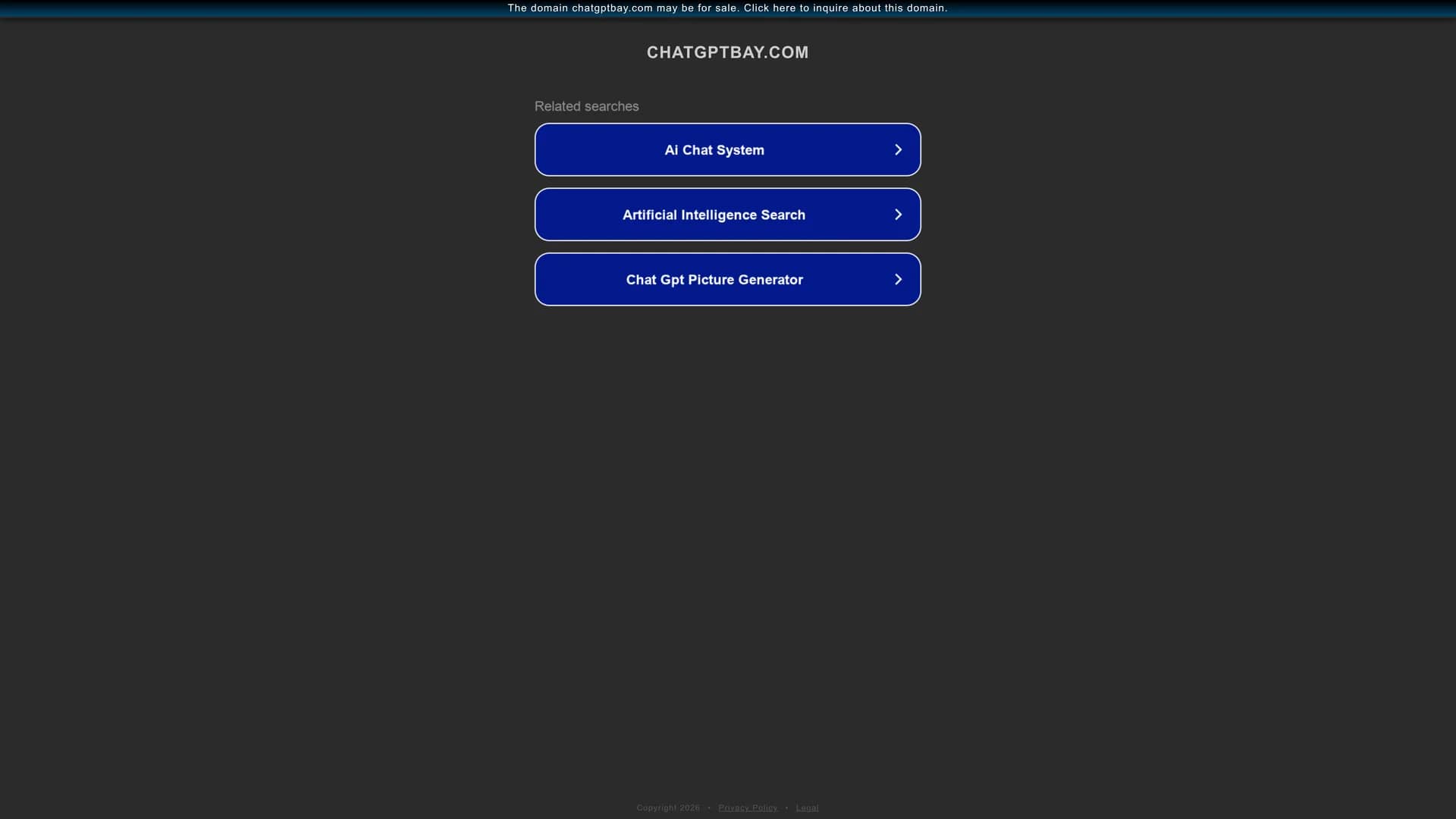 chatgpt-bay homepage
