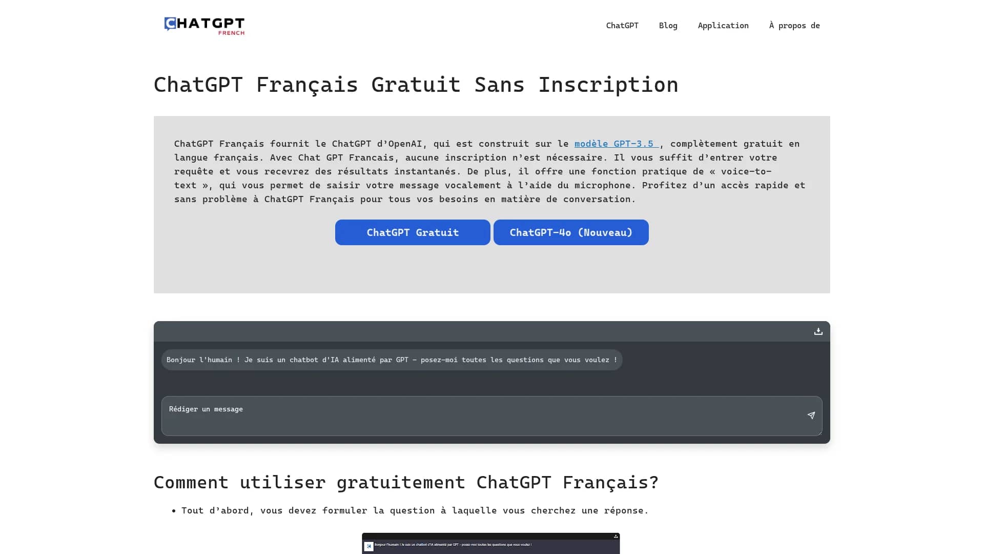 chatgpt-fran-ais-french homepage
