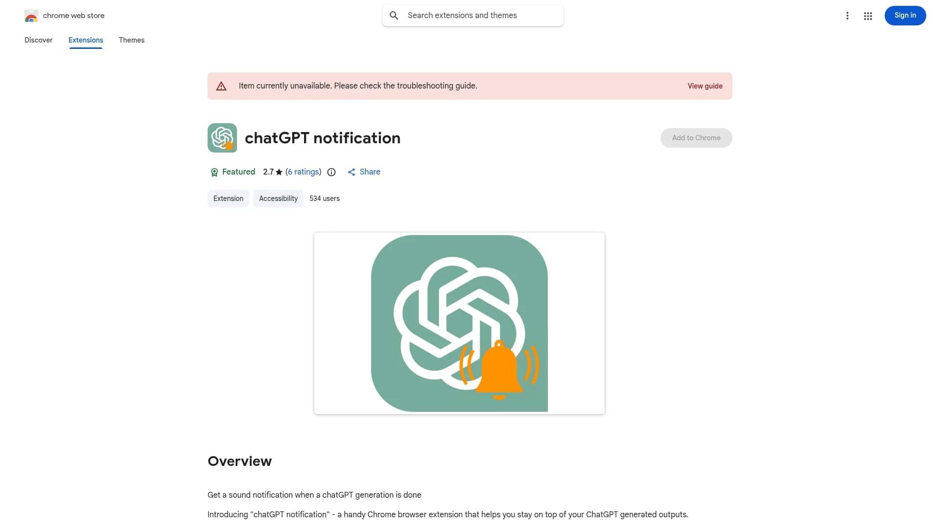 chatgpt-notification homepage