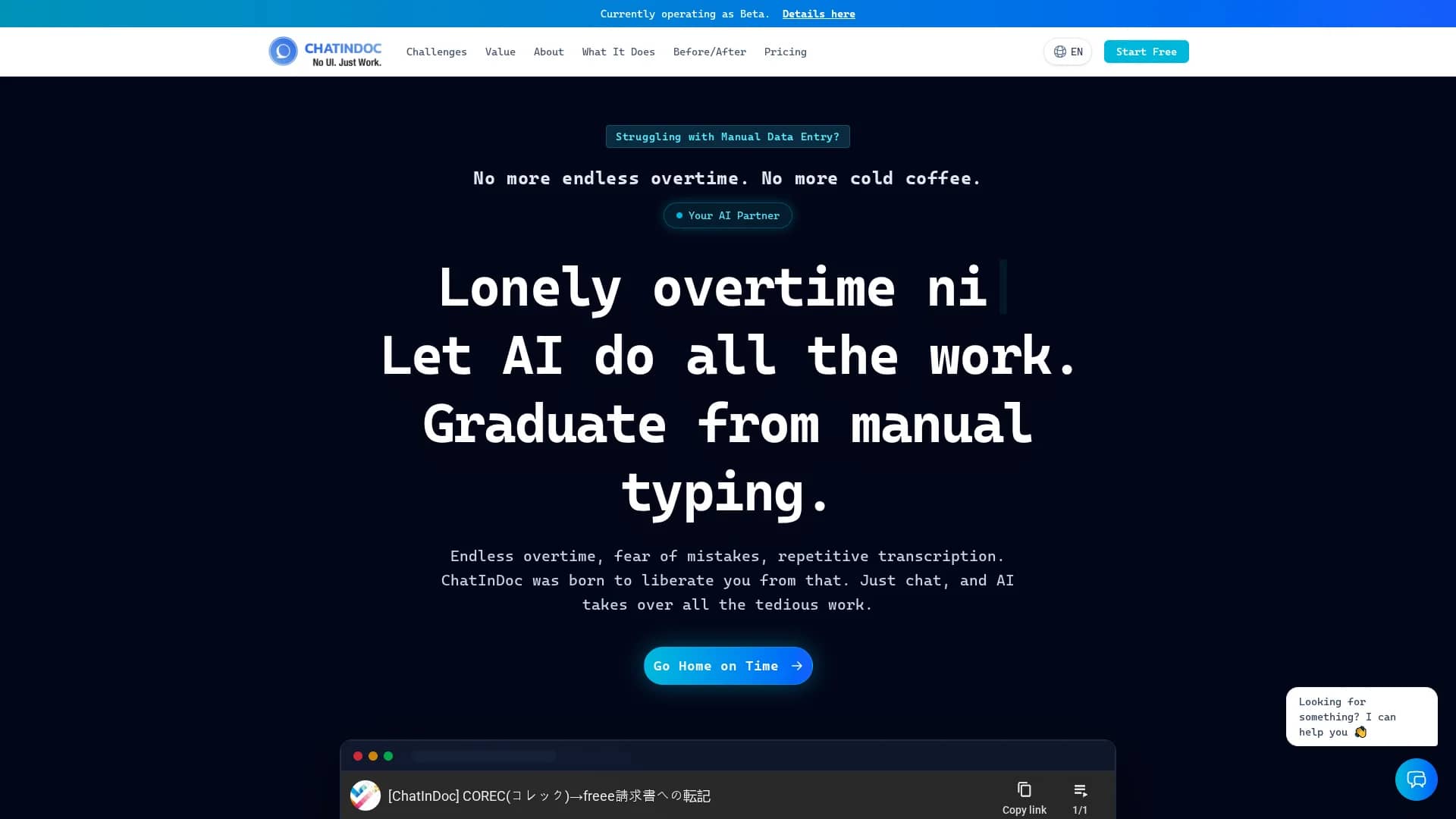 chatindoc homepage