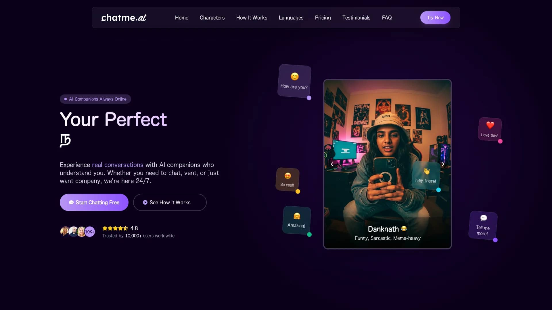 chatme-at homepage