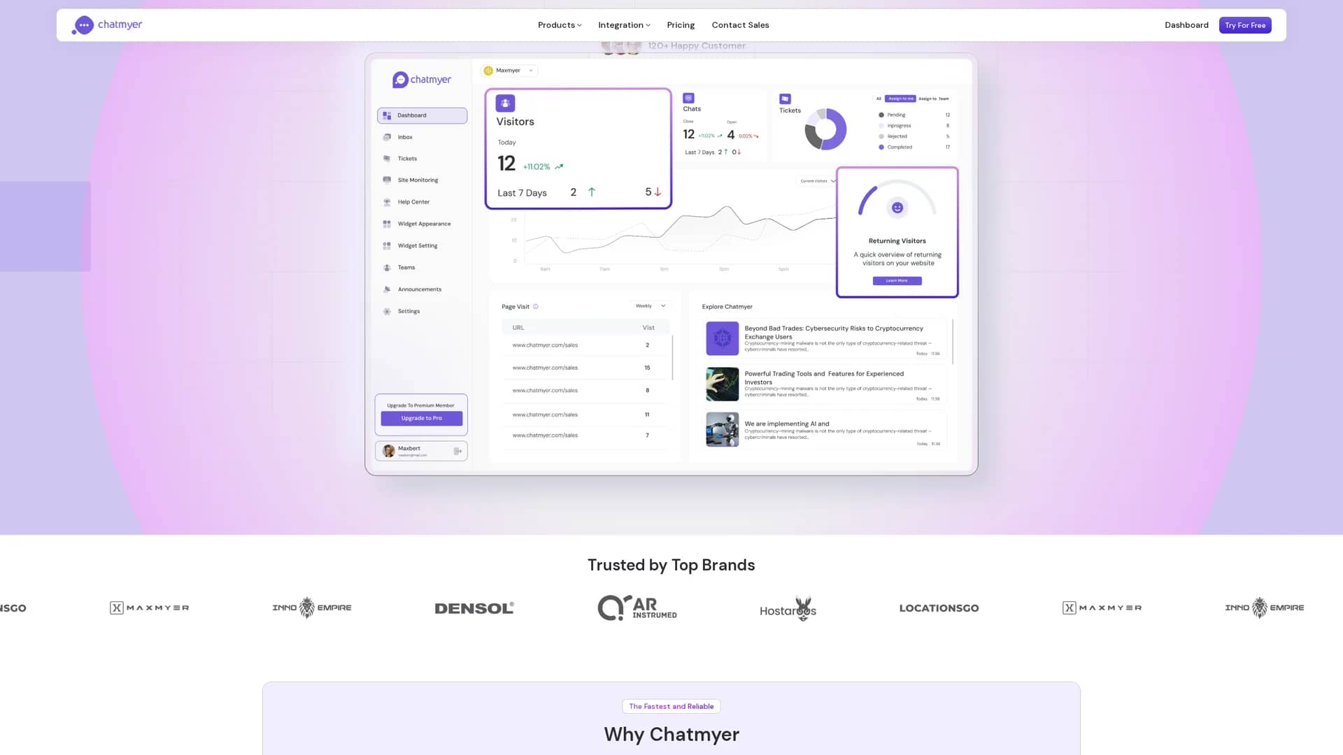 chatmyer homepage