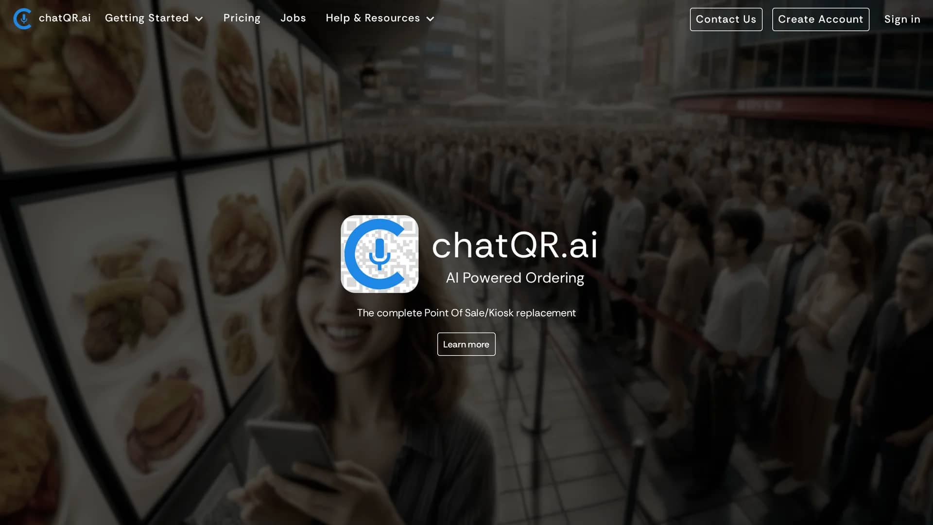 chatqr homepage