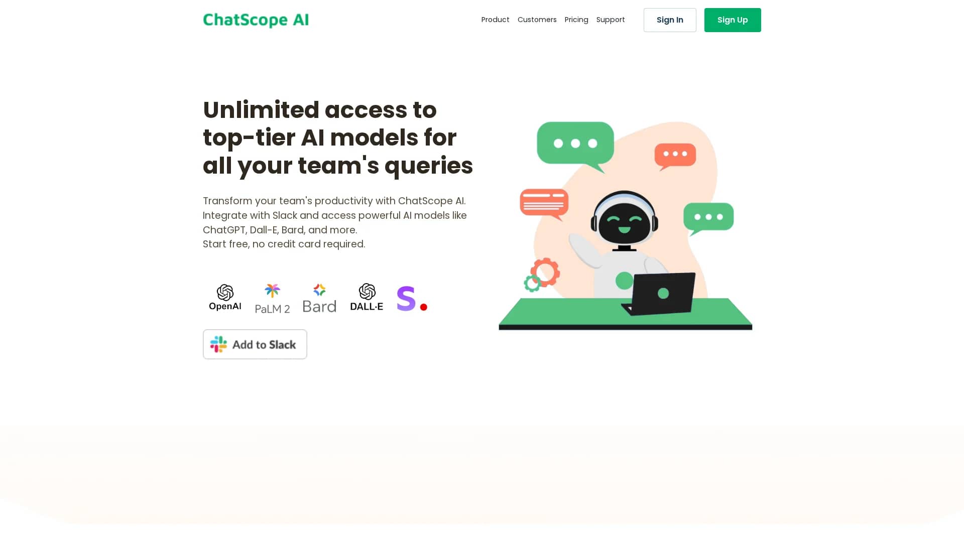 chatscopeai homepage