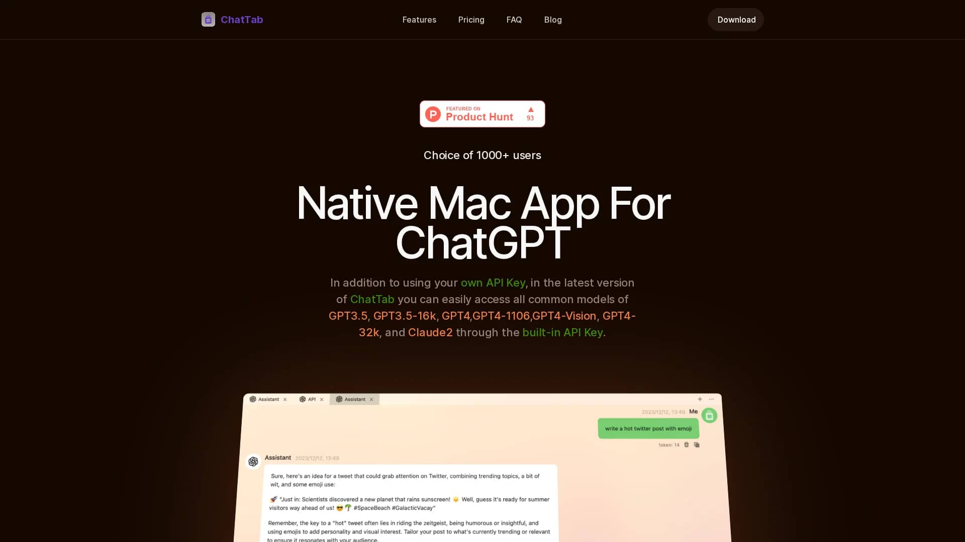 chattab homepage