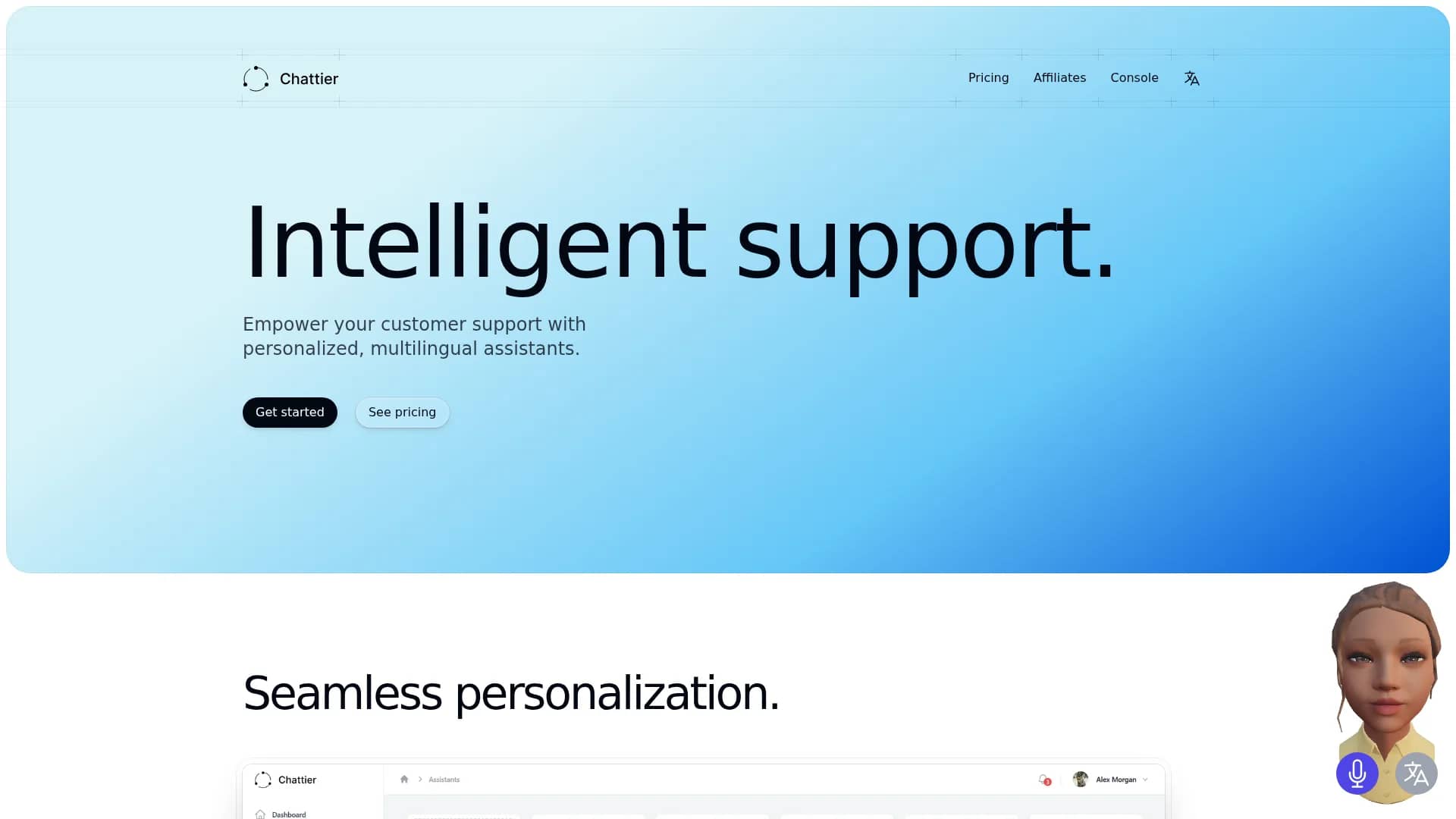 chattier homepage