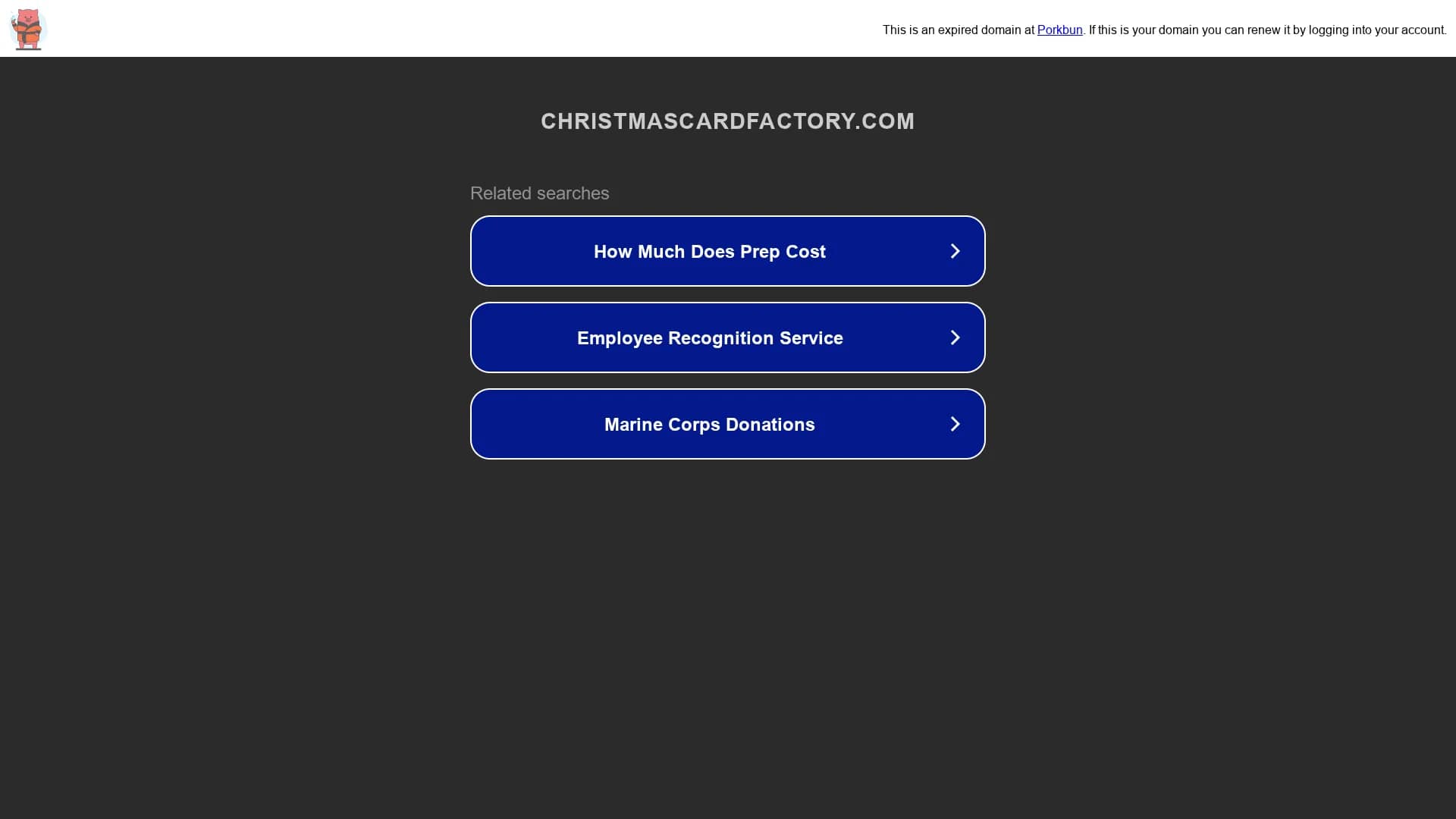 christmas-card-factory homepage