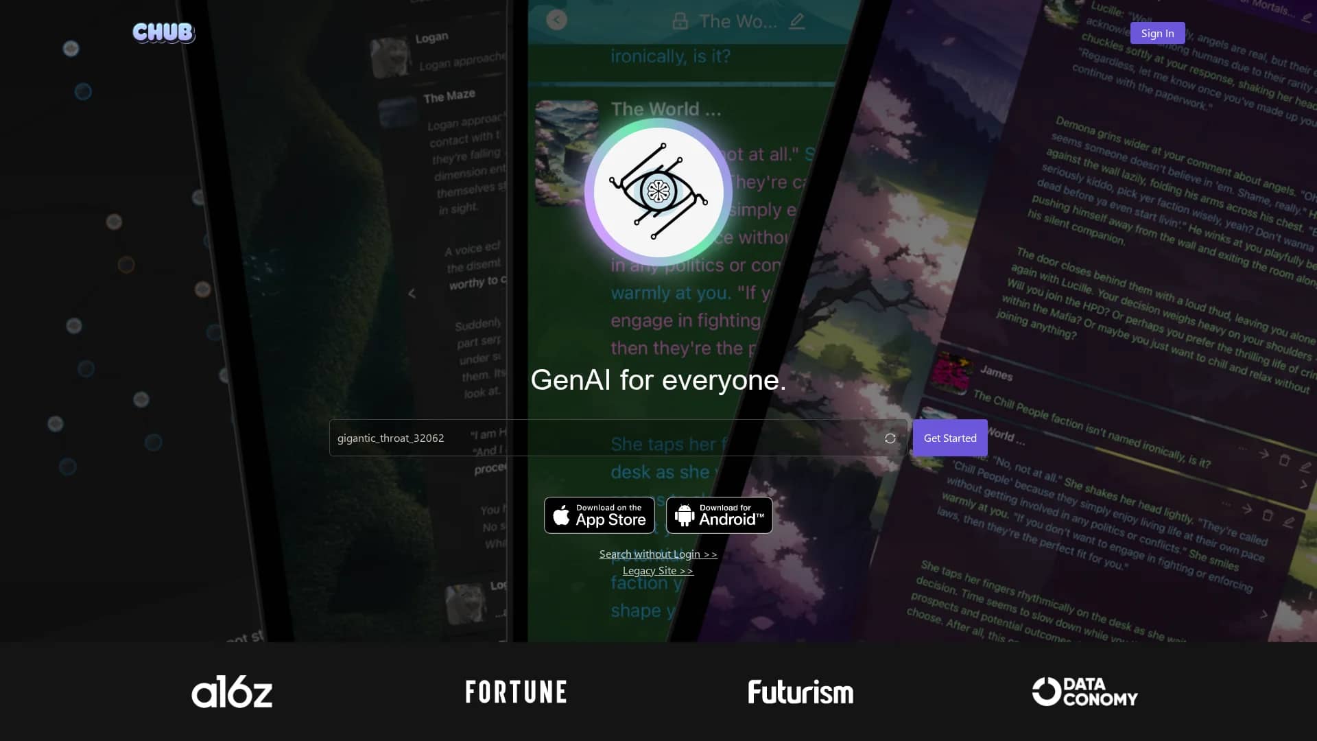 chub-ai homepage