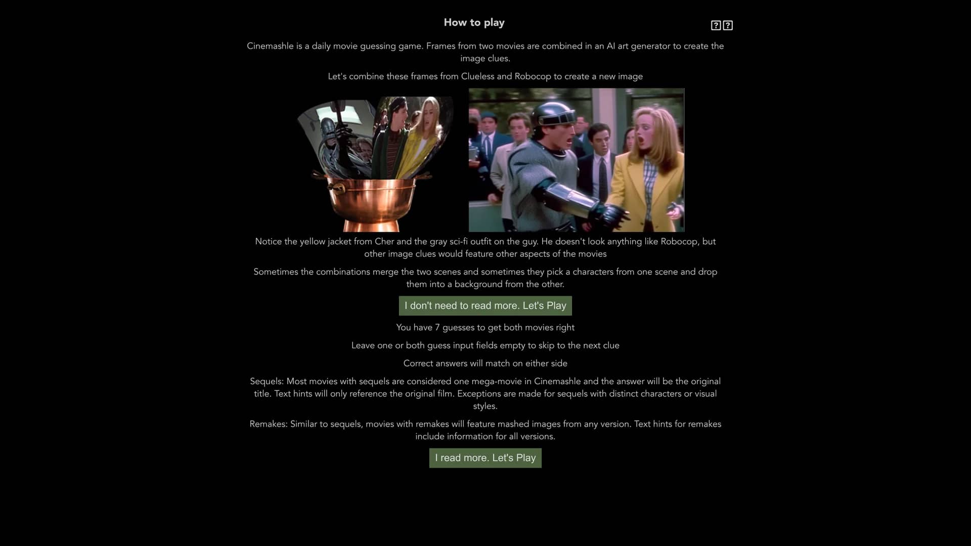 cinemashle homepage