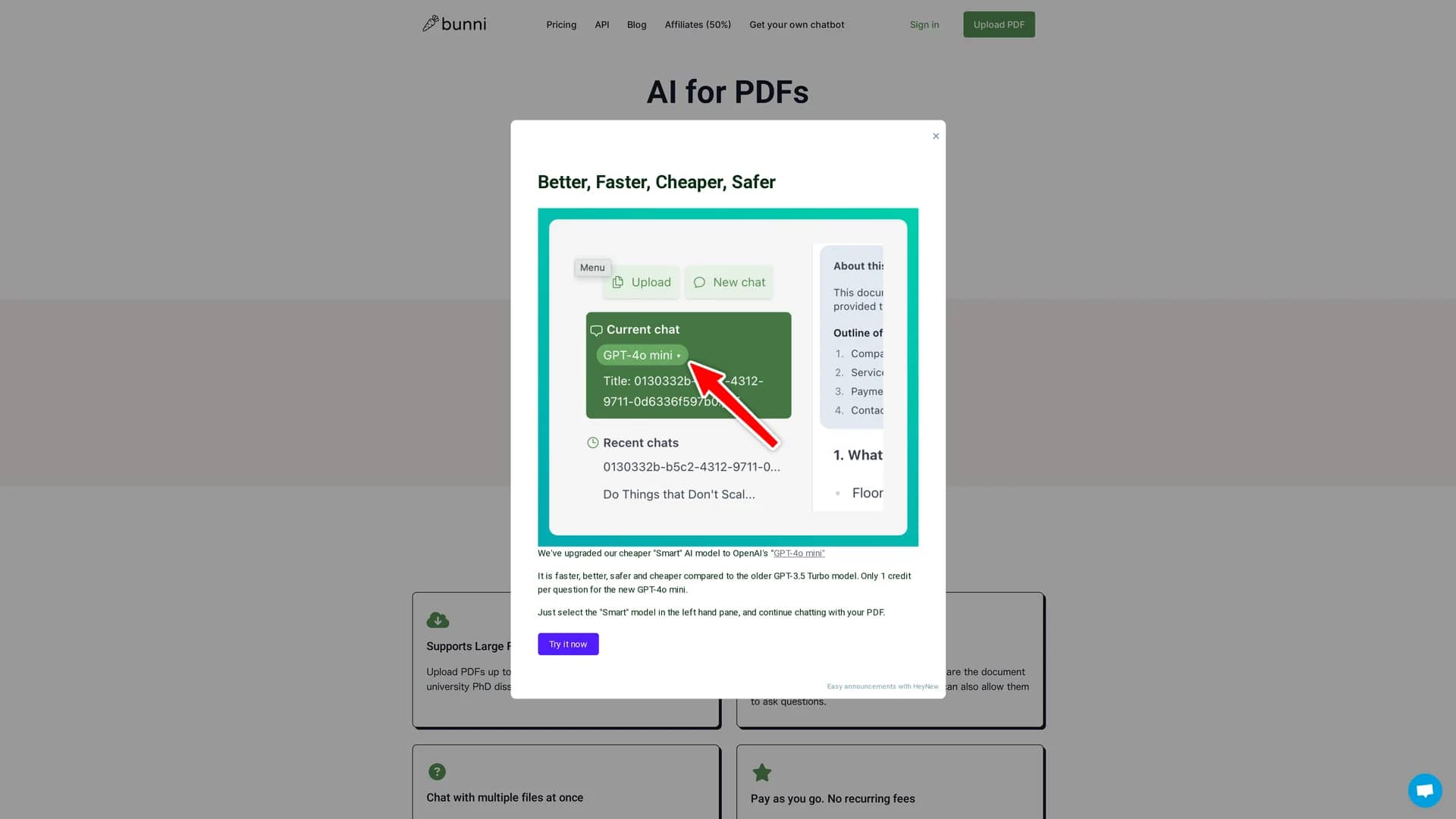 clarifypdf homepage