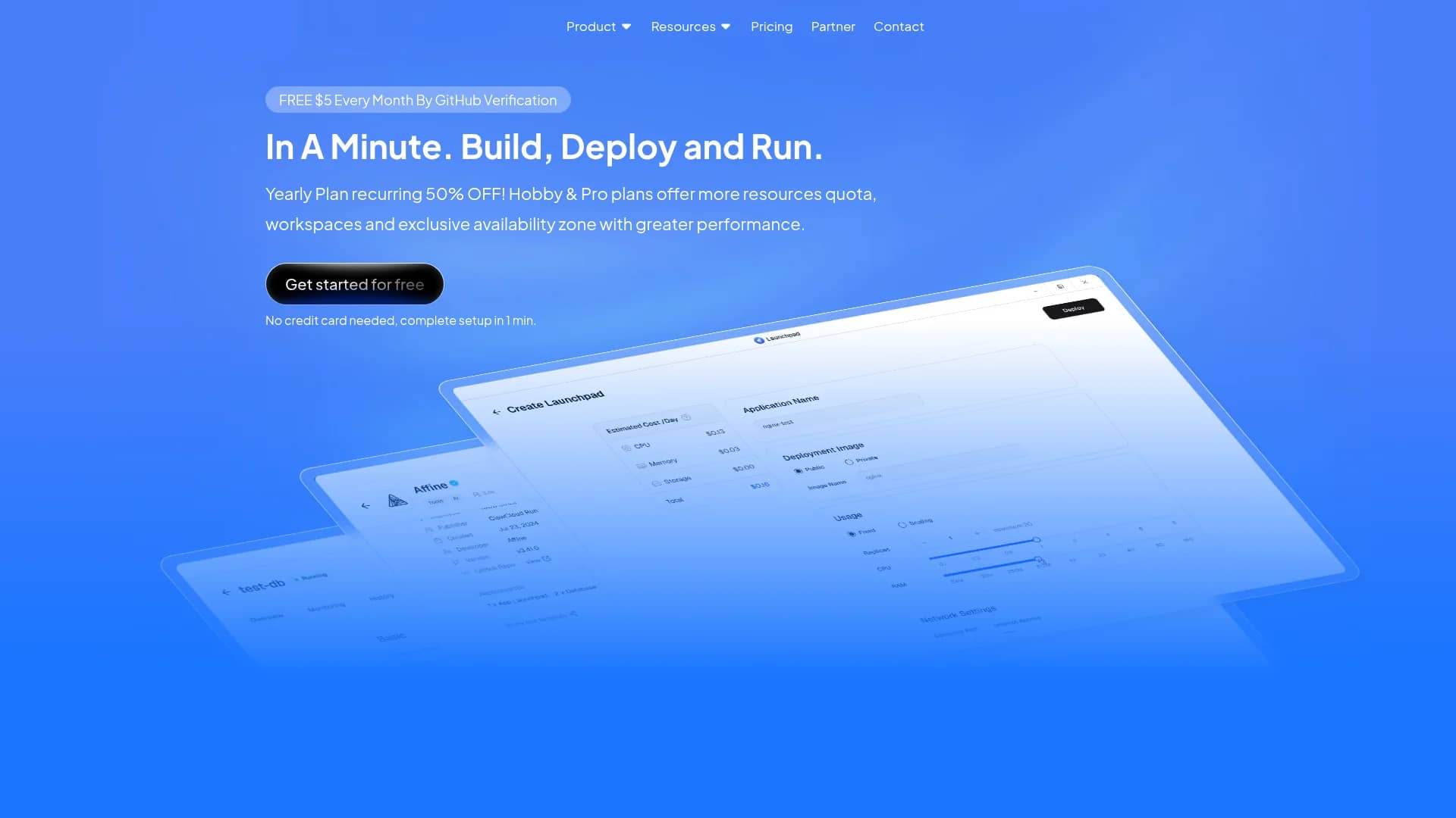 clawcloud-run homepage