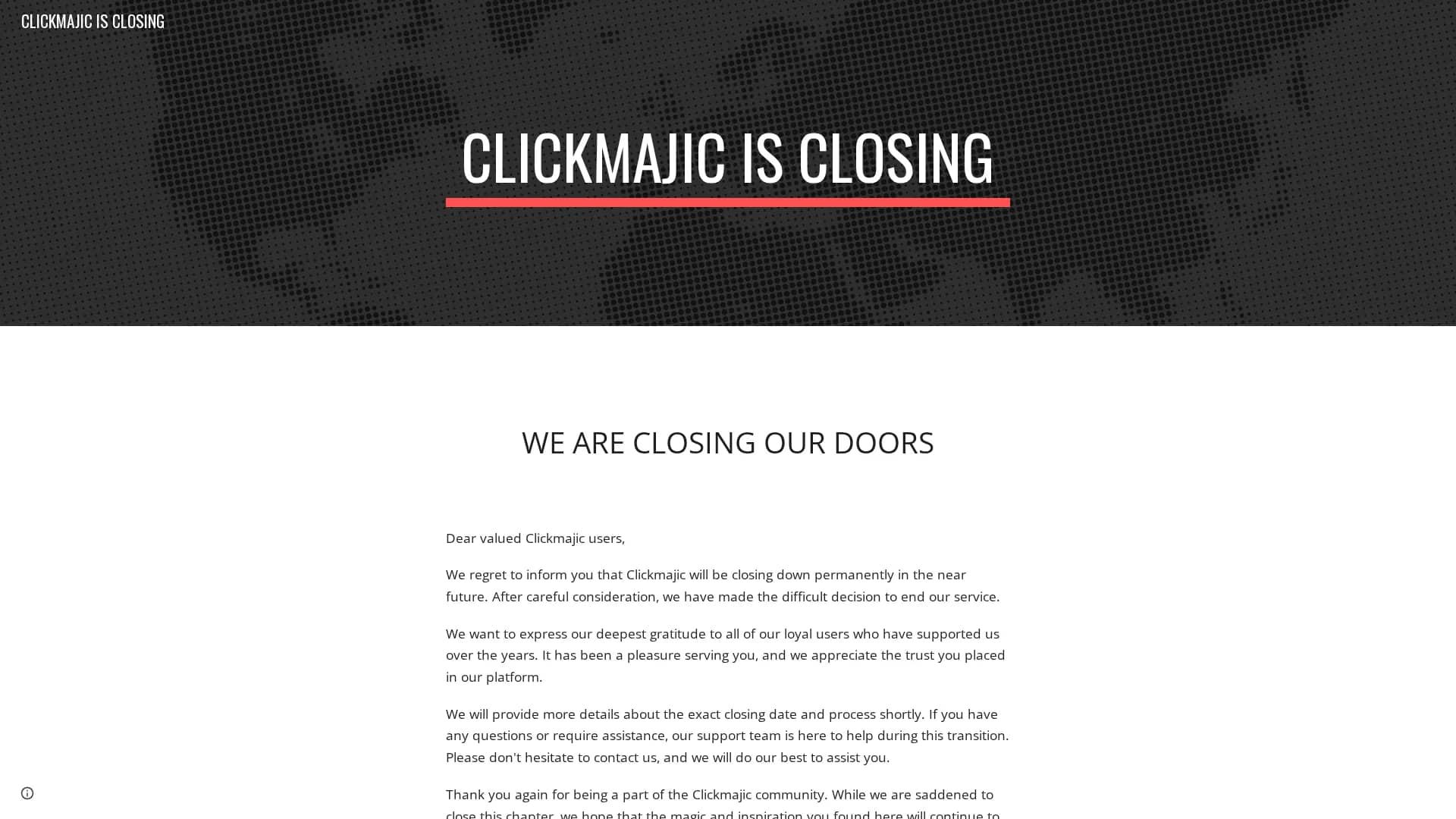 clickmajic-ai homepage