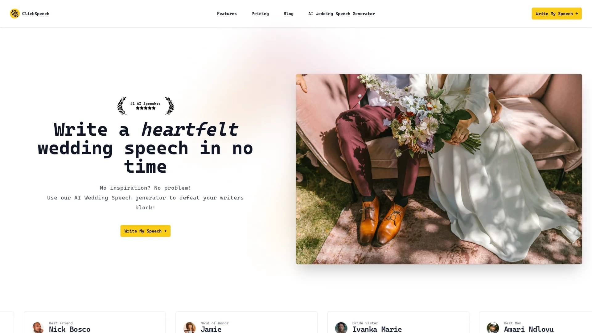 clickspeech homepage