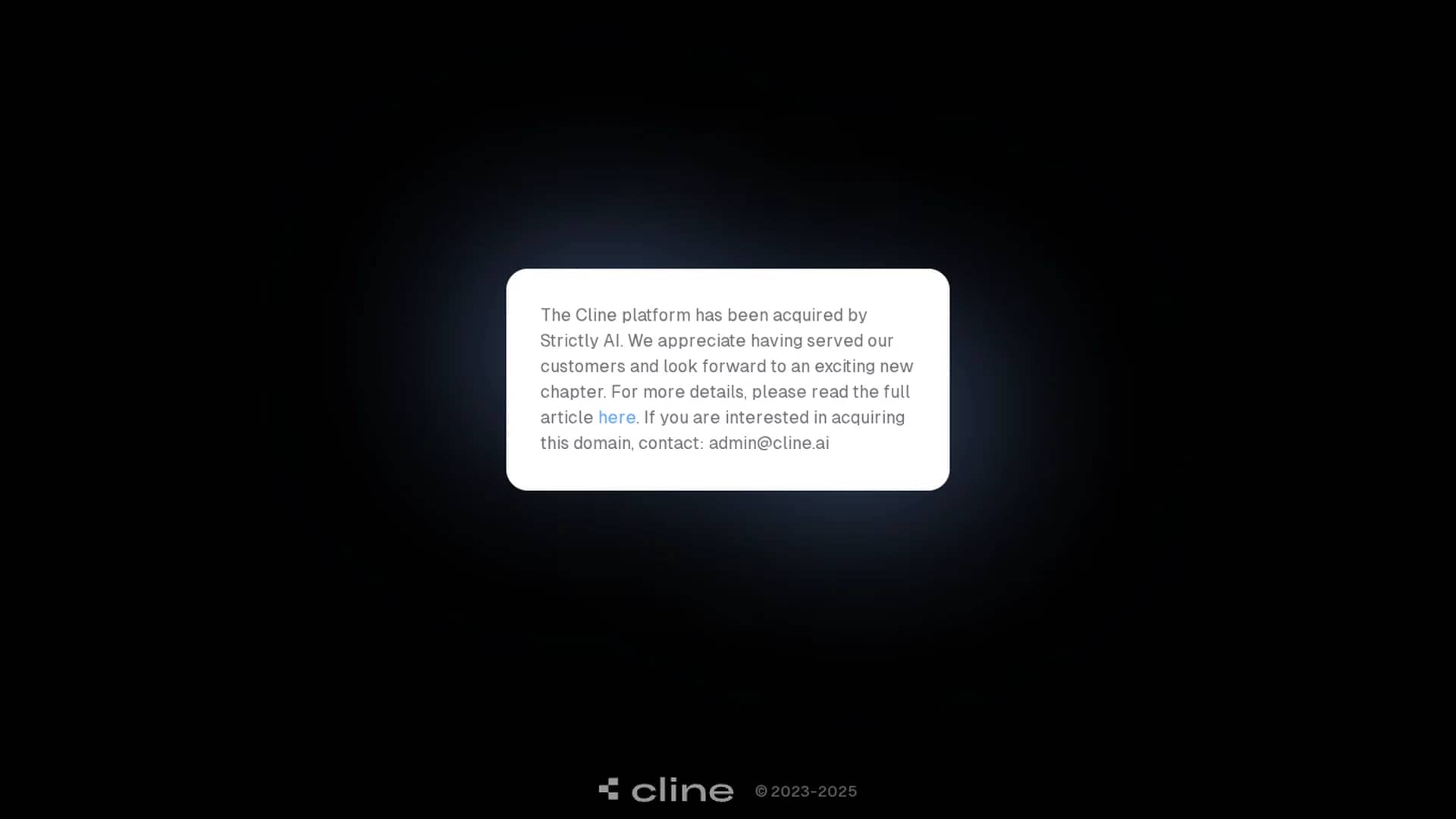 cline homepage