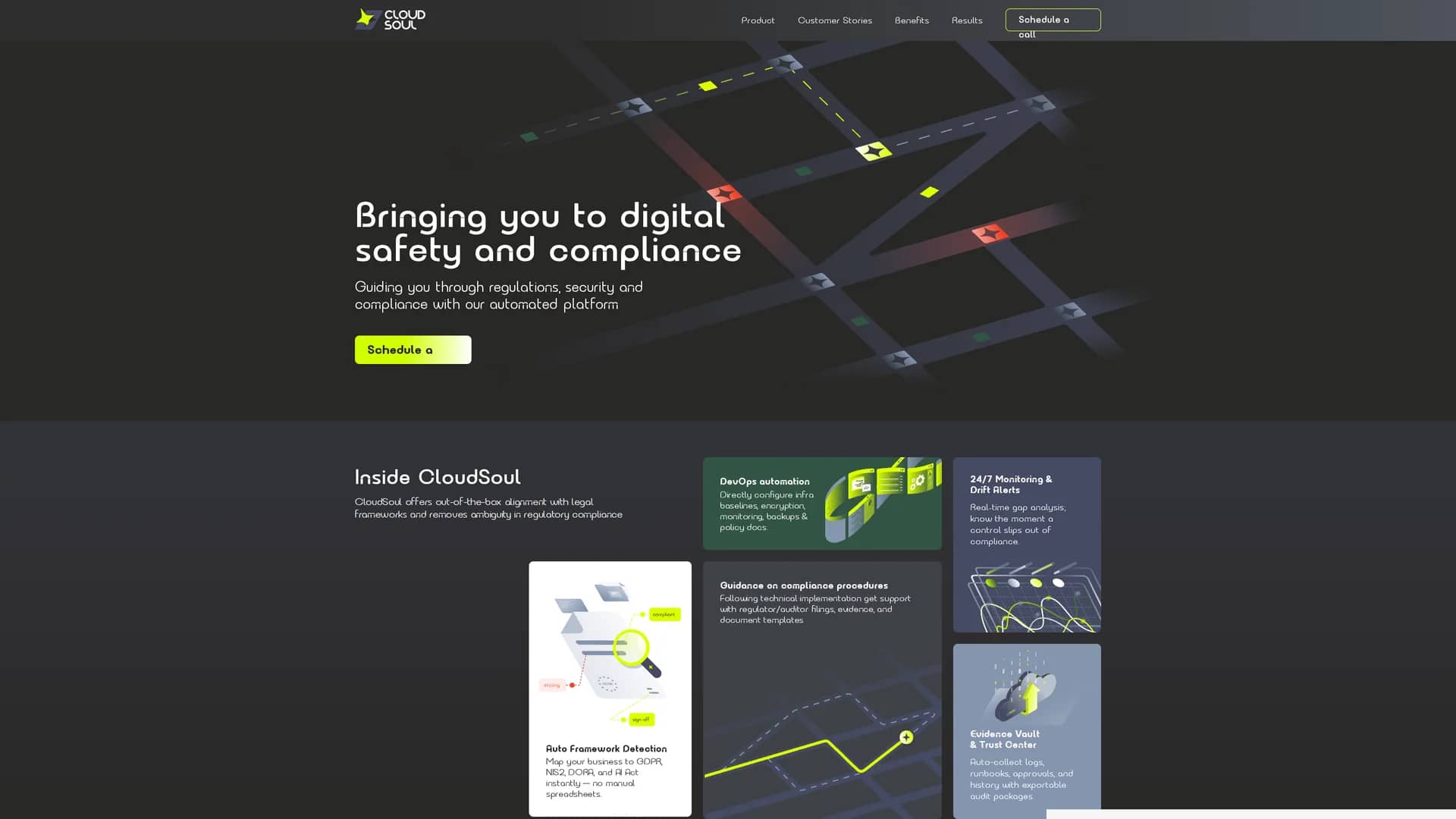 cloudsoul homepage
