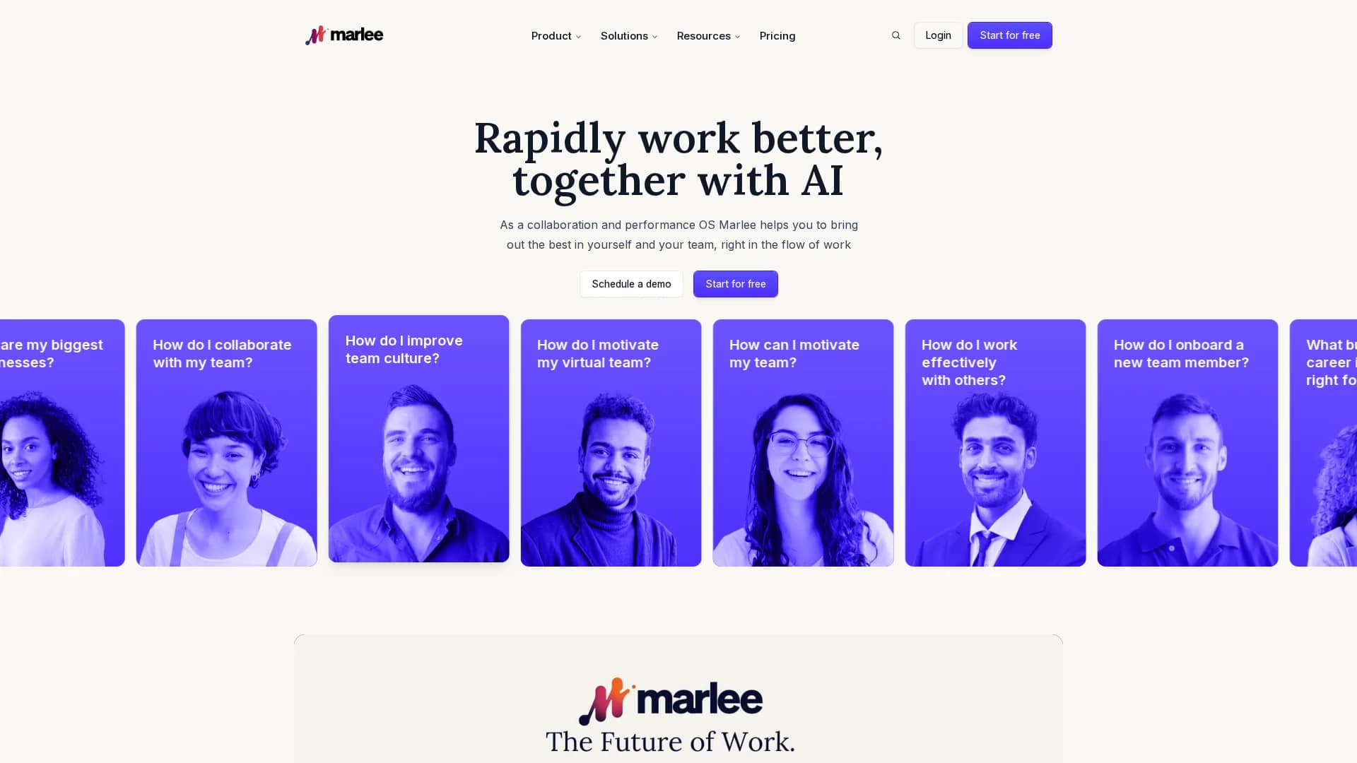 coach-marlee homepage