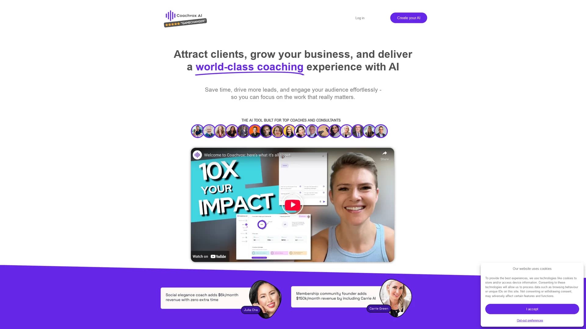 coachvox-ai homepage