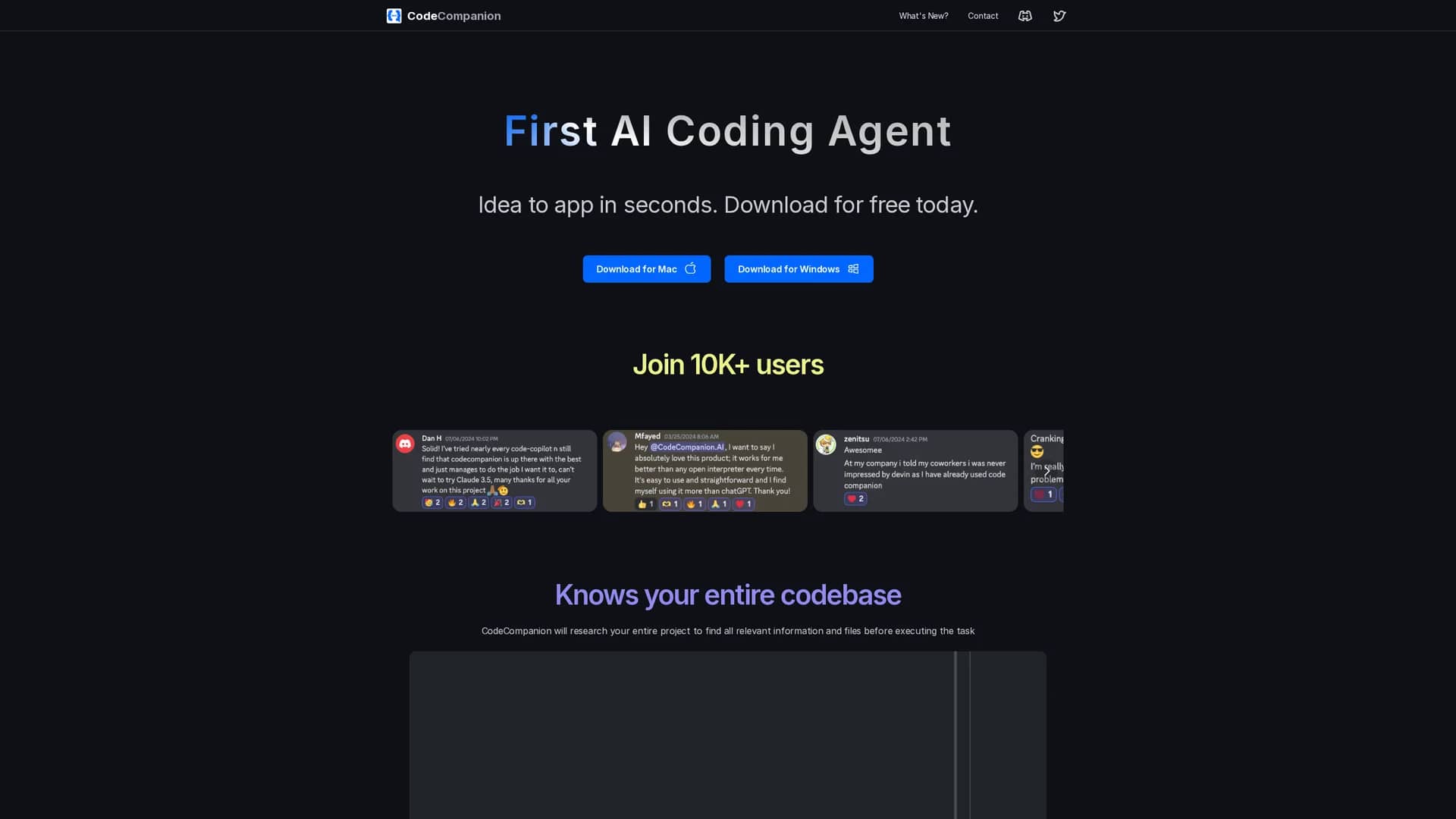 codecompanion-ai homepage