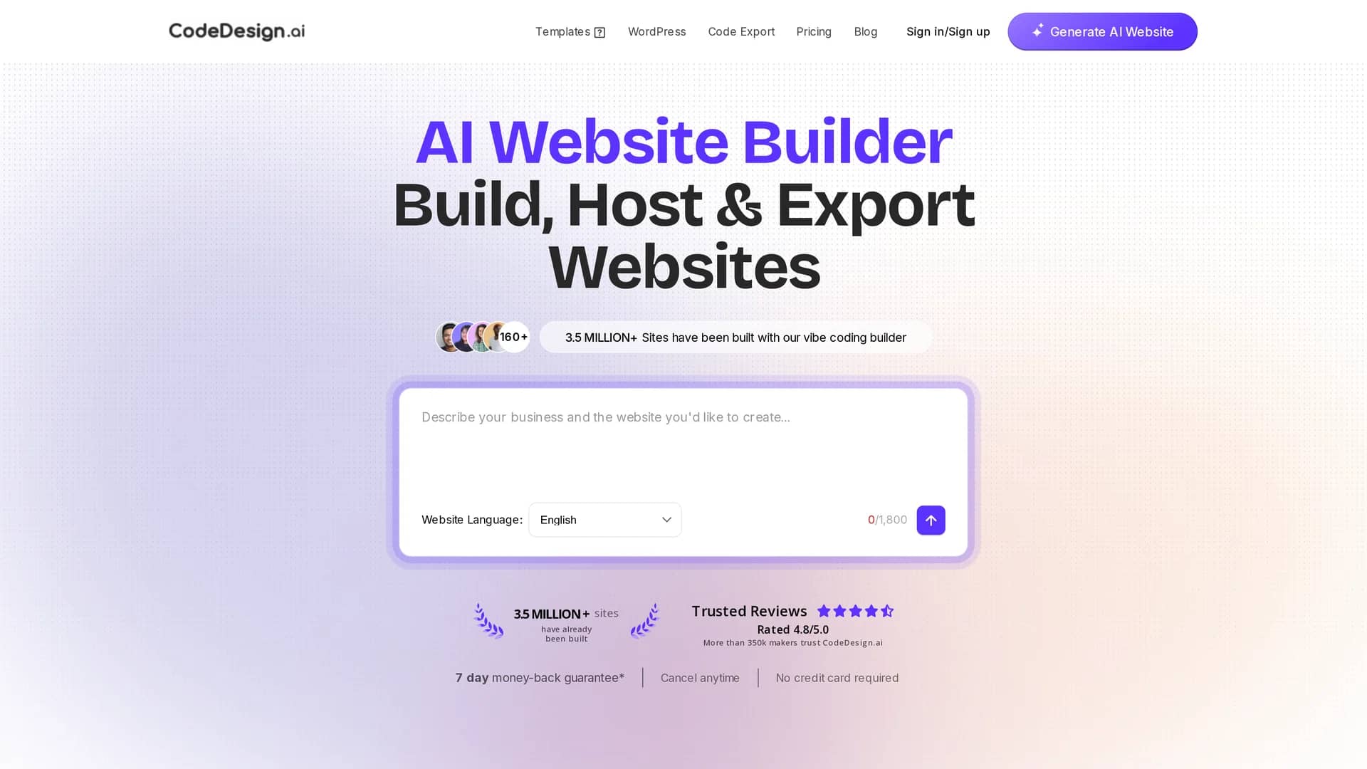 codedesign-ai homepage