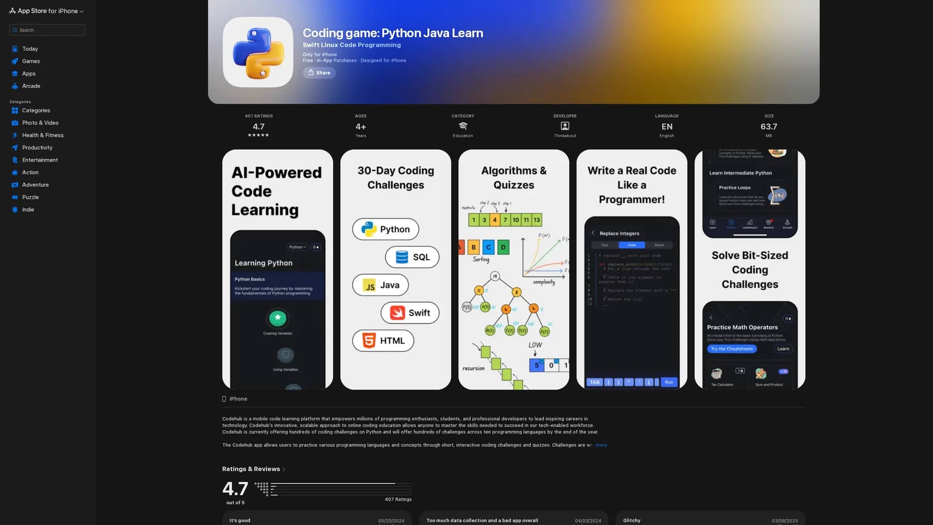 codehub-ai homepage