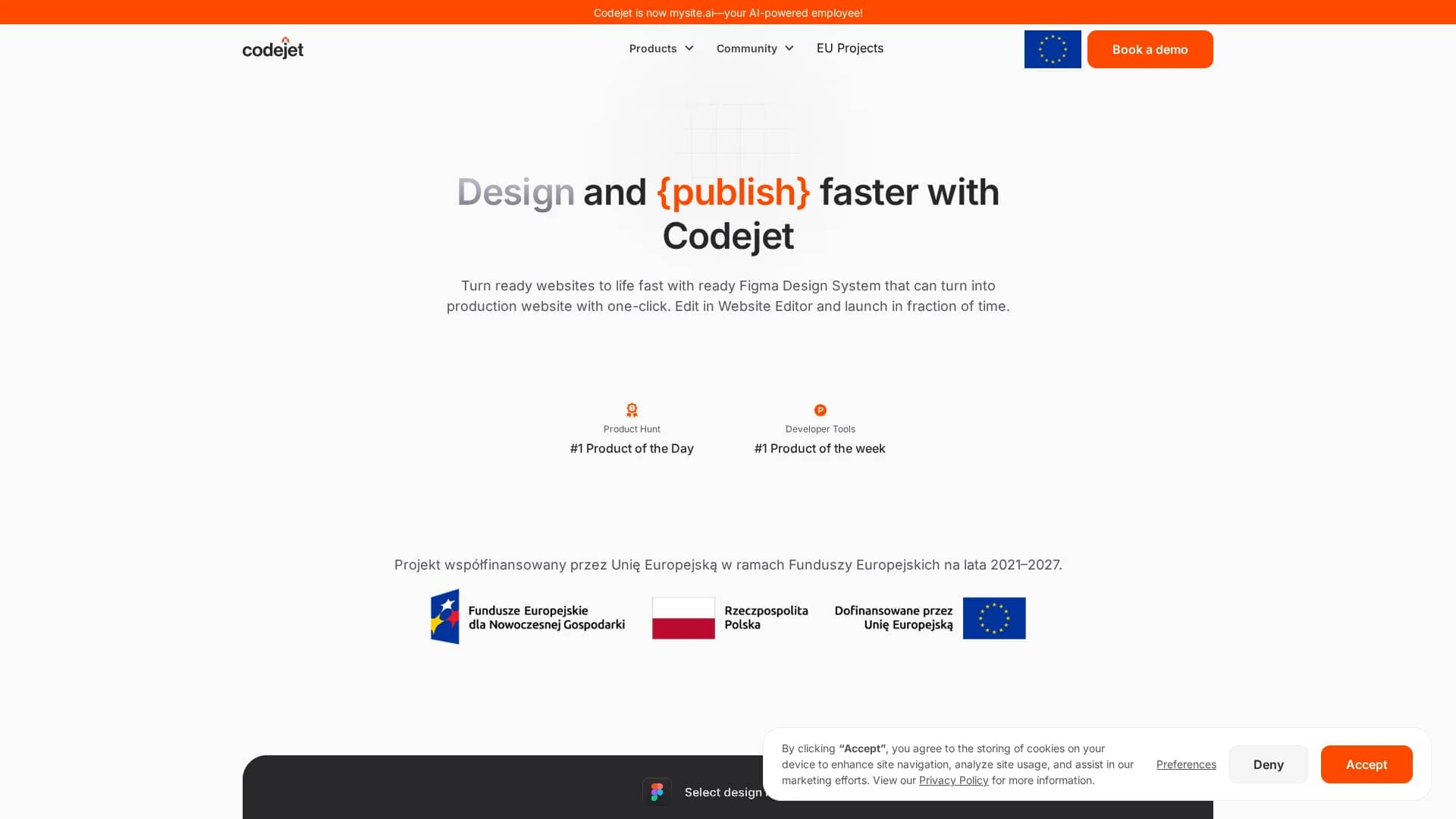 codejet homepage