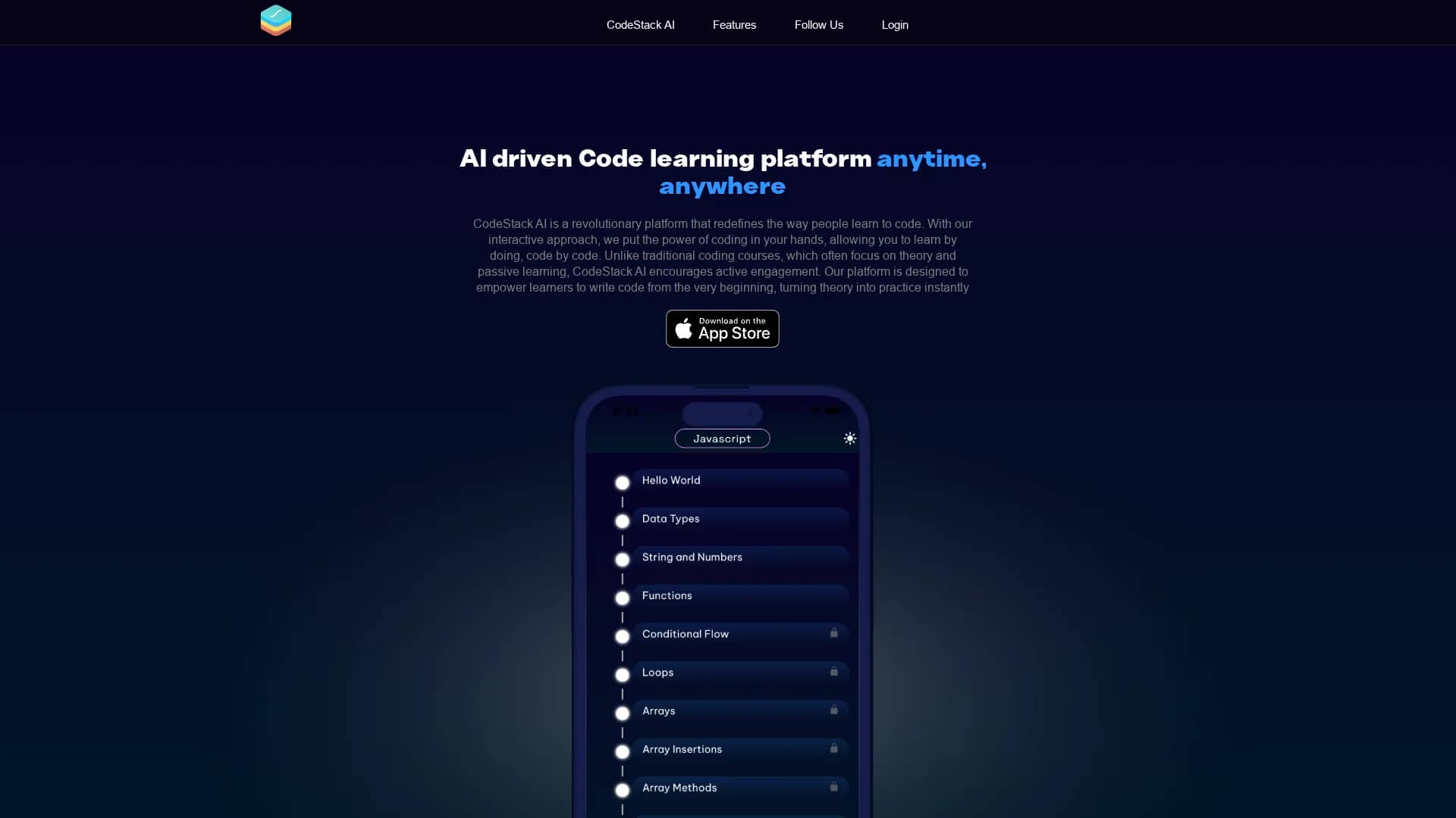 codestack-ai homepage