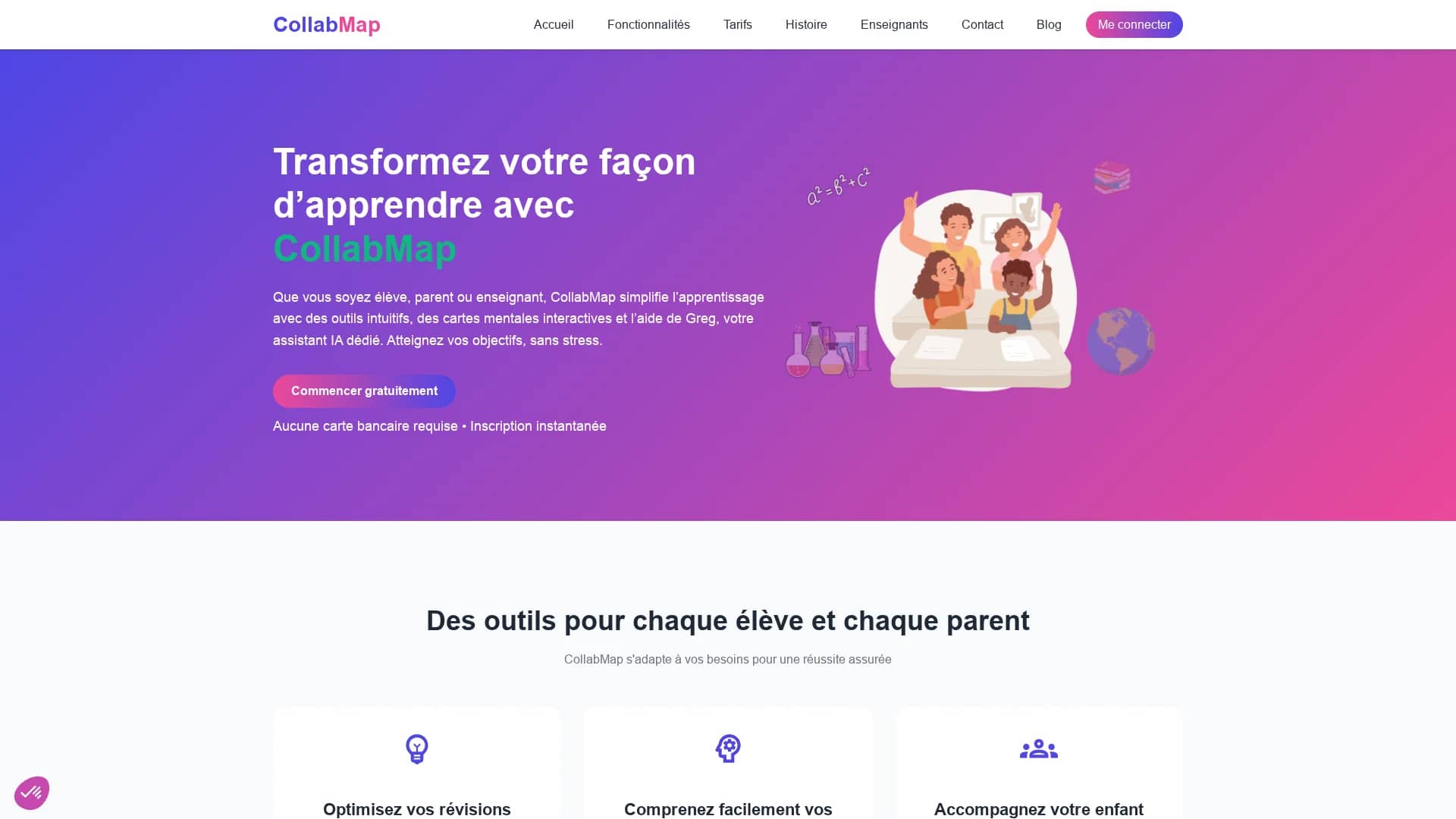 collabmap homepage
