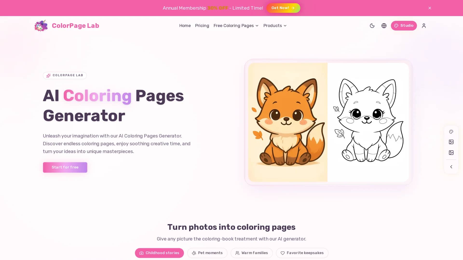colorpage-lab homepage