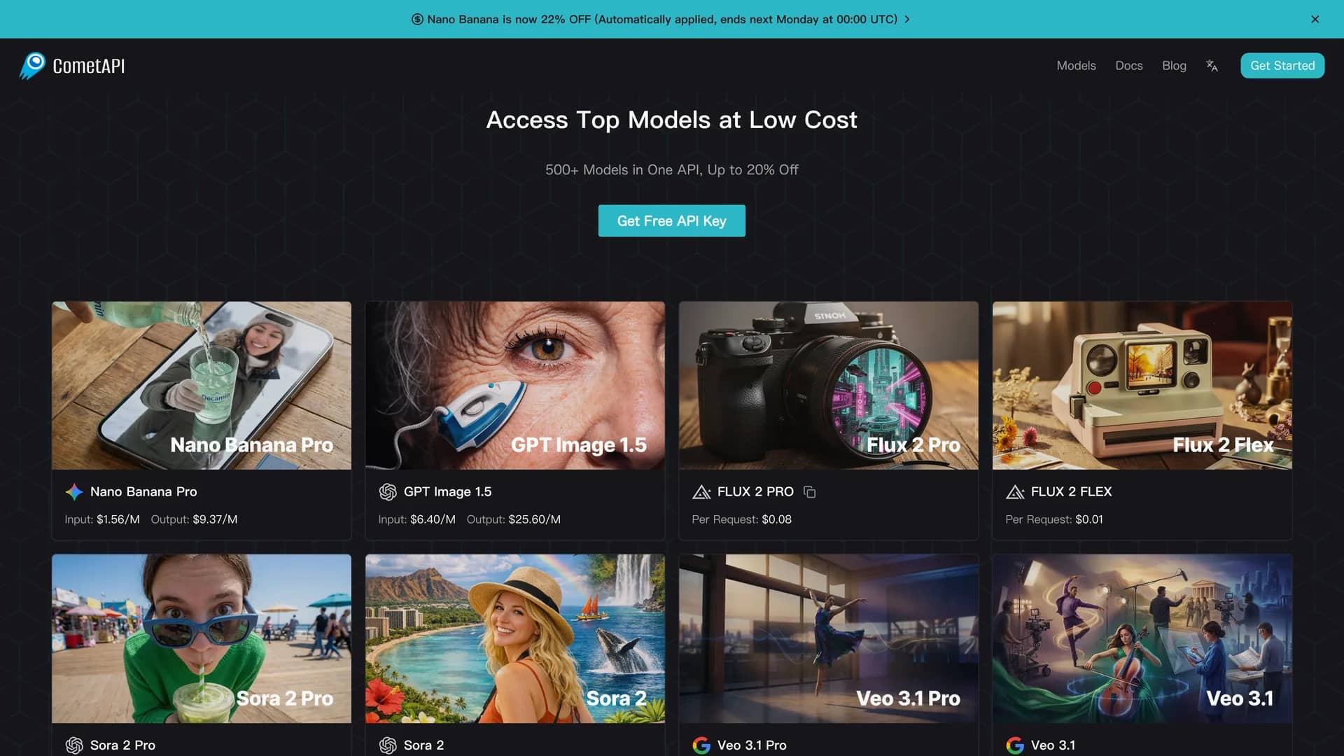 cometapi homepage